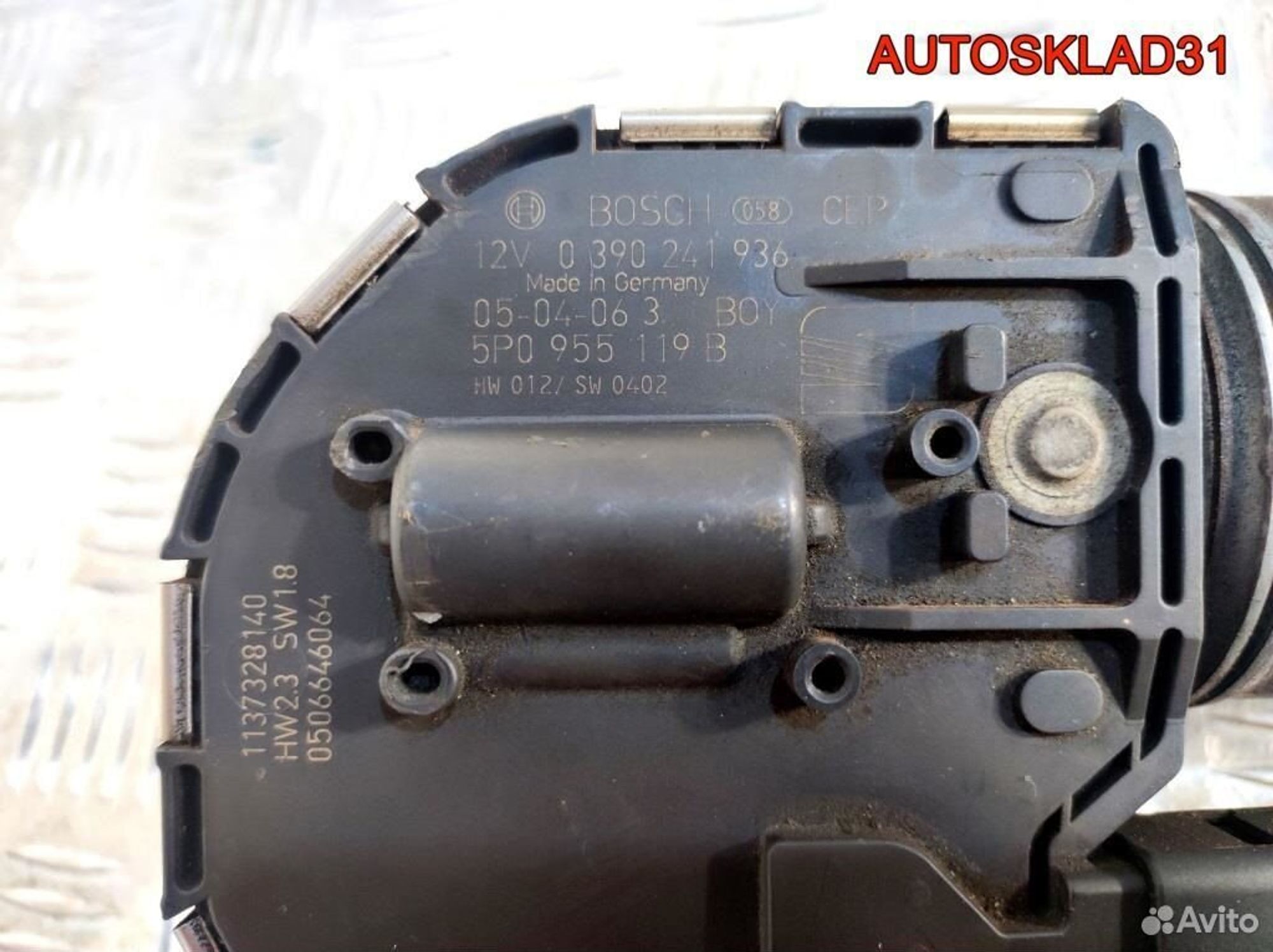 Моторчик стеклоочистителя передний Seat Altea, 3200 рублей, Дубовое