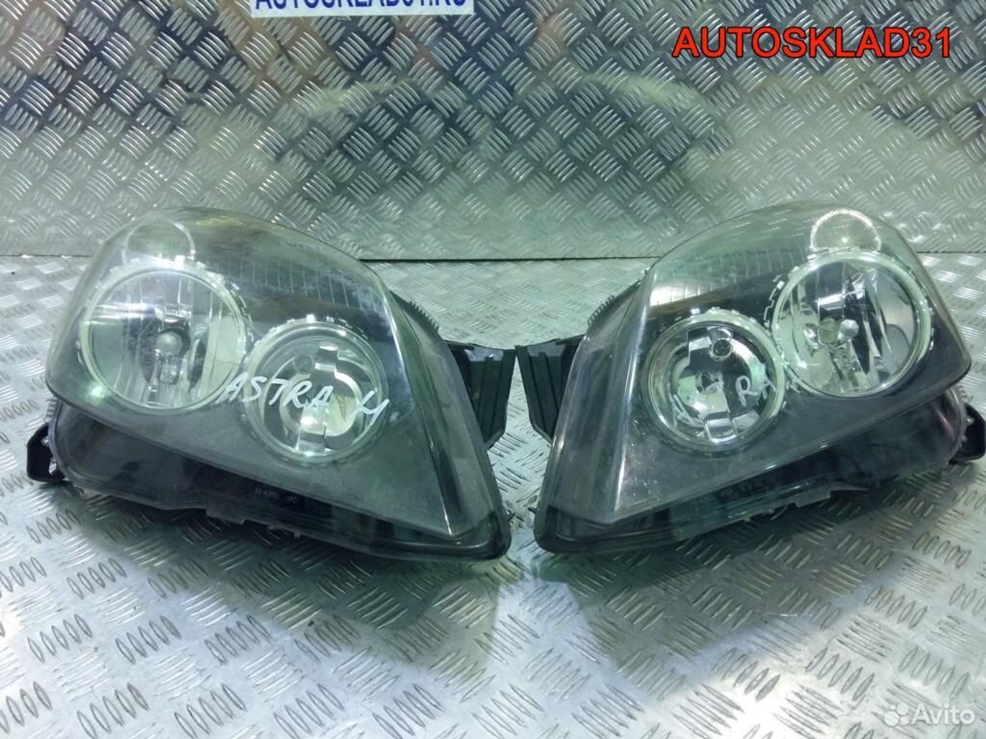 Фара черный отражатель Opel Astra H 93178635, 9800 рублей, Дубовое