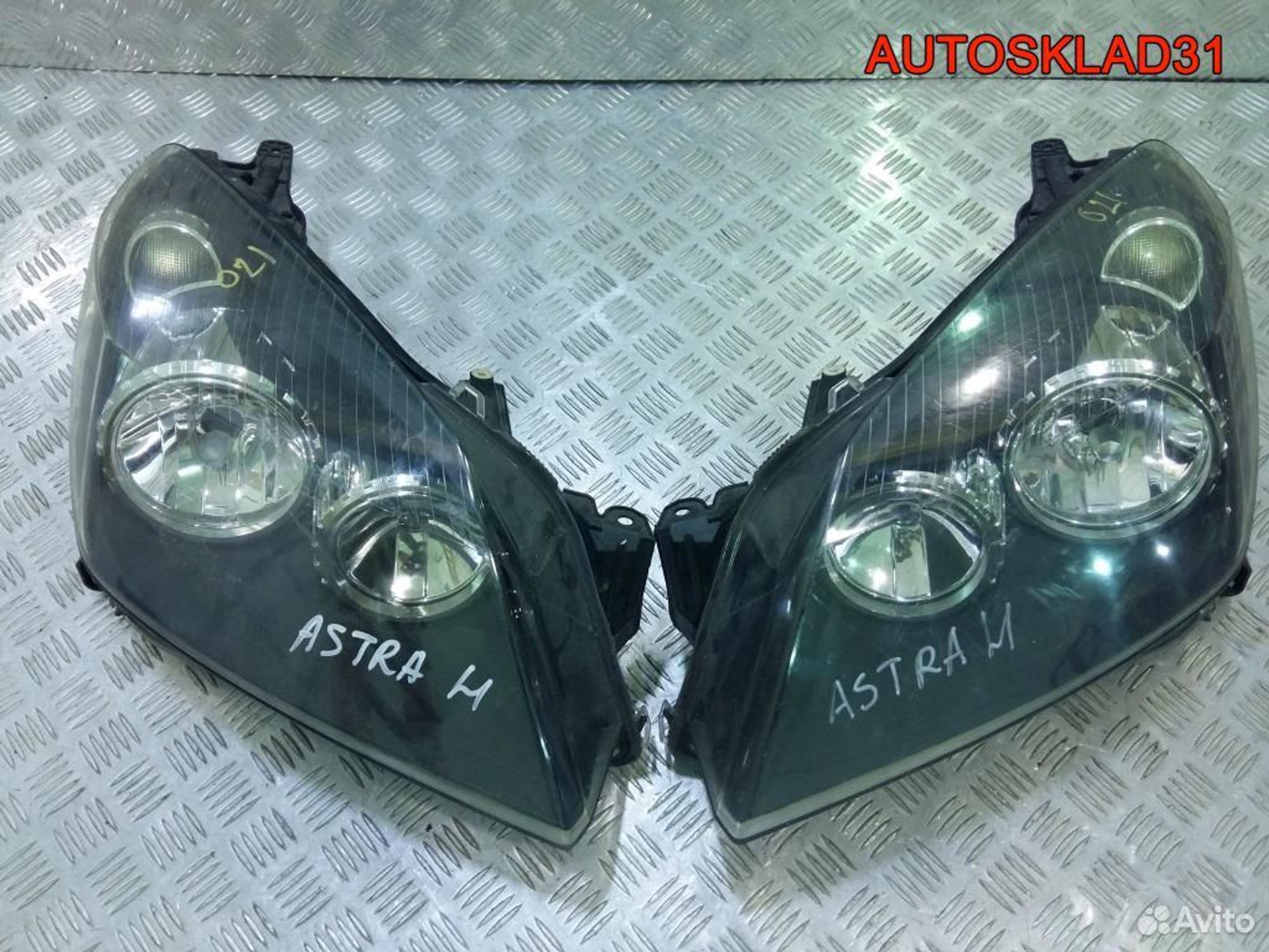 Фара черный отражатель Opel Astra H 93178635, 9800 рублей, Дубовое