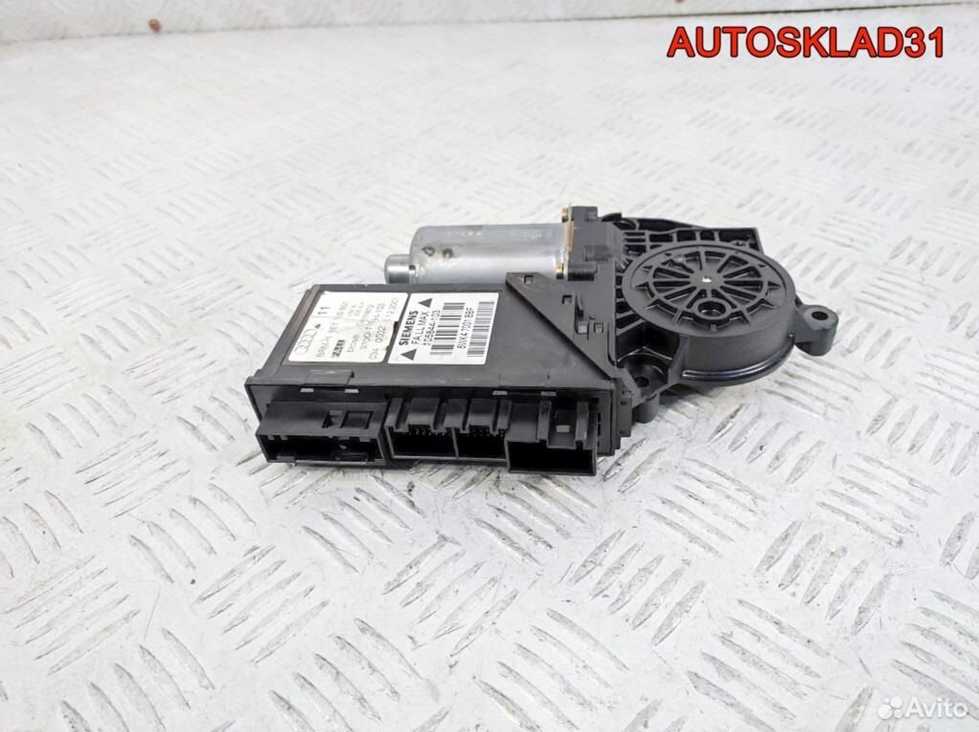 Моторчик стеклоподъемника левый Audi A4 B6, 1800 рублей, Дубовое