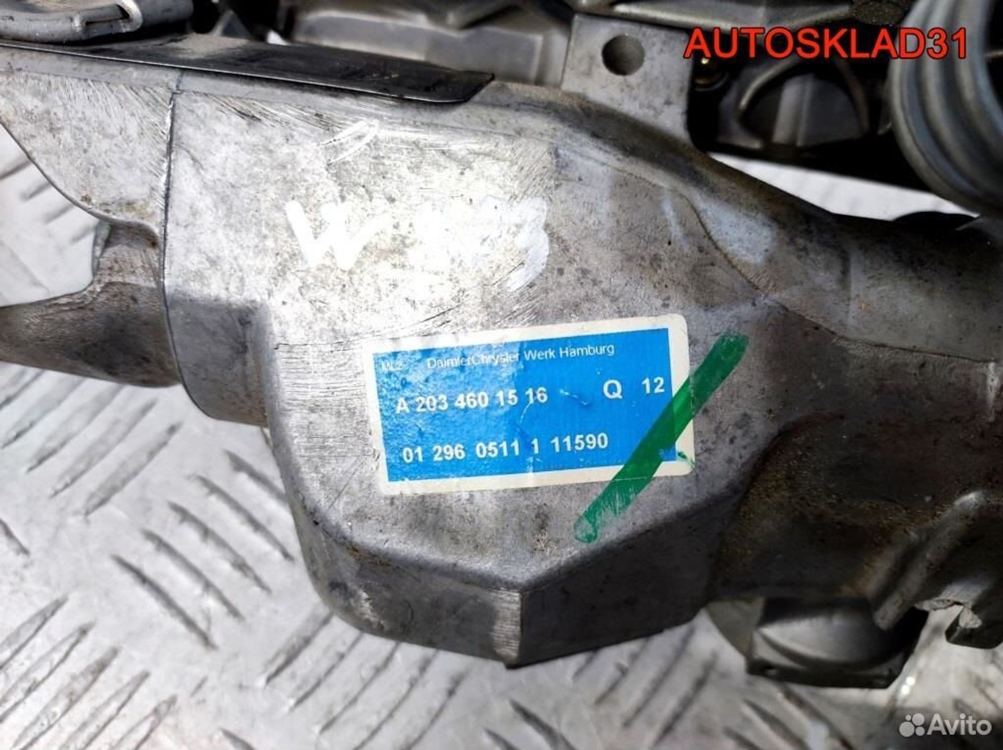 Колонка рулевая Mercedes Benz W203 A2034601516, 1100 рублей, Дубовое