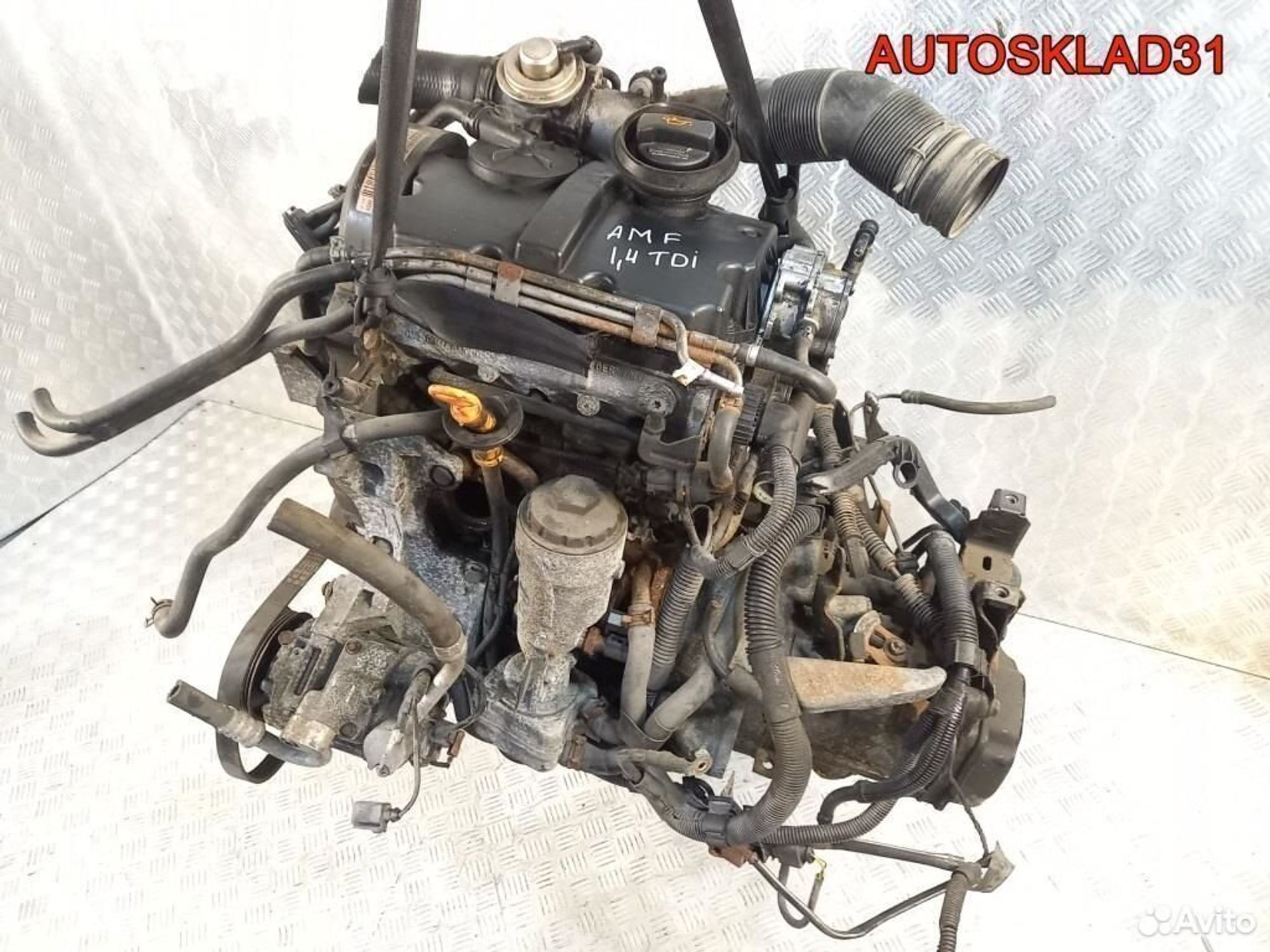 Двигатель AMF Volkswagen Polo 1999-2001 1.4 Дизель, 31500 рублей, Дубовое