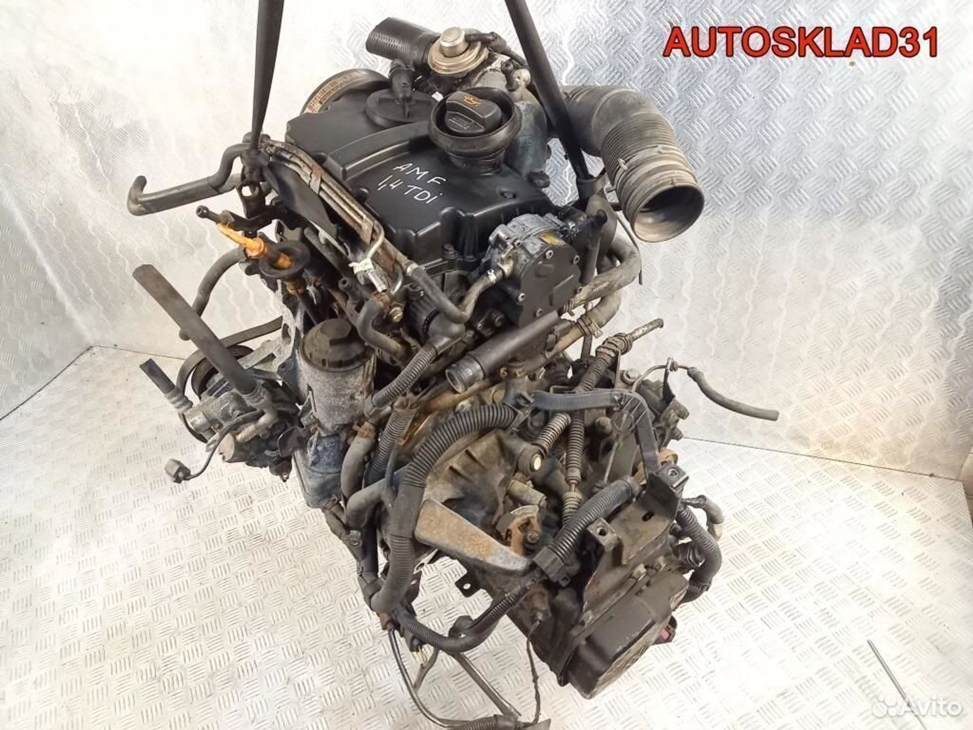 Двигатель AMF Volkswagen Polo 1999-2001 1.4 Дизель, 31500 рублей, Дубовое