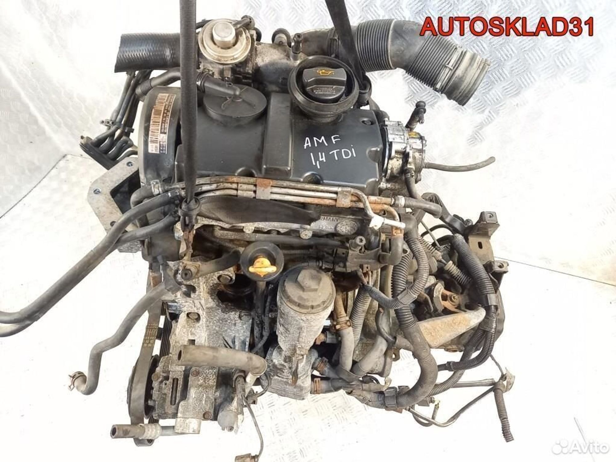 Двигатель AMF Volkswagen Polo 1999-2001 1.4 Дизель, 31500 рублей, Дубовое