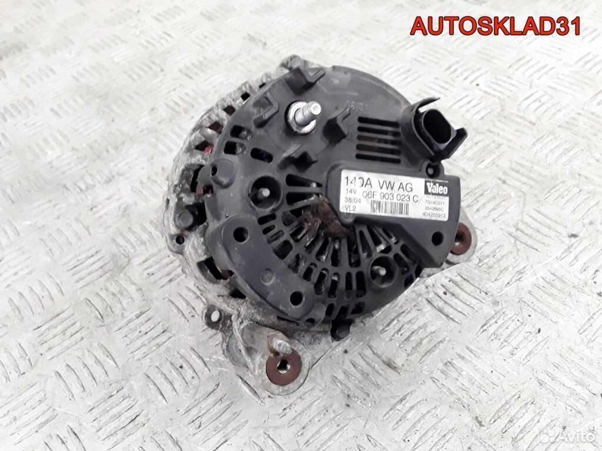 Генератор Volkswagen Passat B6 2.0 BLR 06F903023C, 5700 рублей, Дубовое