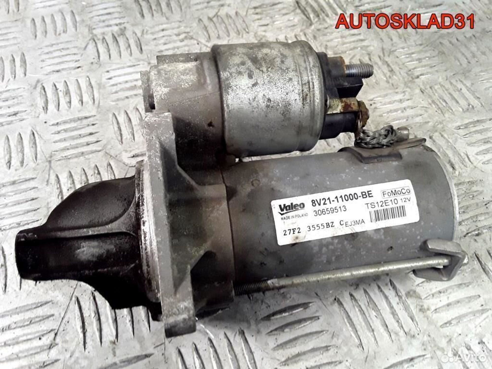 Стартер Ford Fiesta 1.6 hwdb 8V2111000BE Бензин, 4600 рублей, Дубовое