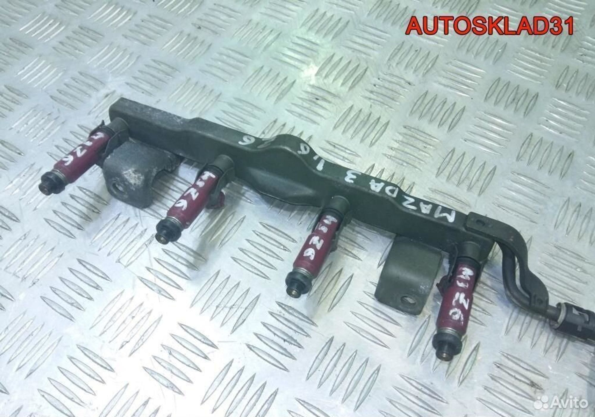 Форсунки инжекторные Mazda 3 BK 1.6 Z6 1955003310, 900 рублей, Дубовое