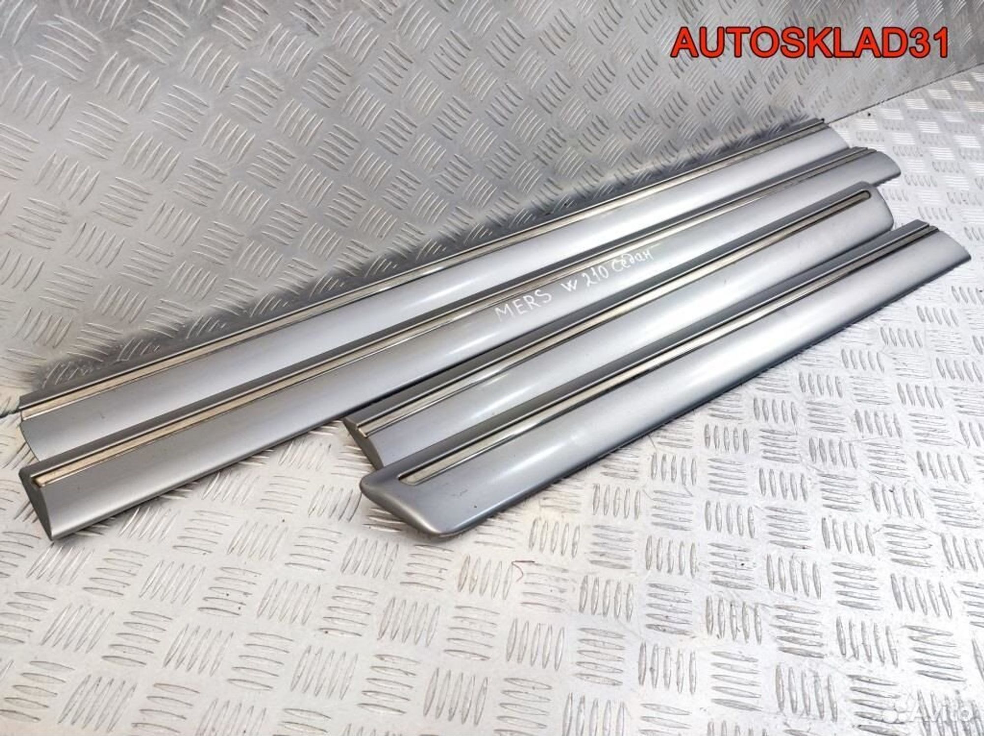 Накладки двери молдинги Mercedes W210 A2106900382, 6200 рублей, Дубовое