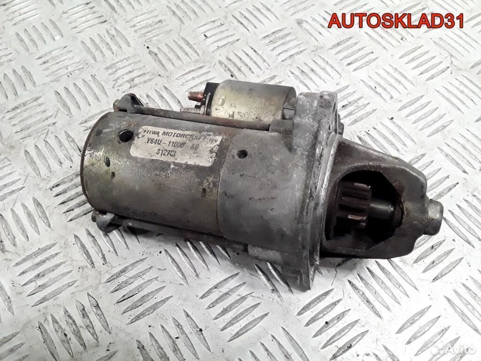 Стартер Ford Focus 2 1.6 АКПП ys4u11000ab Бензин, 4600 рублей, Дубовое