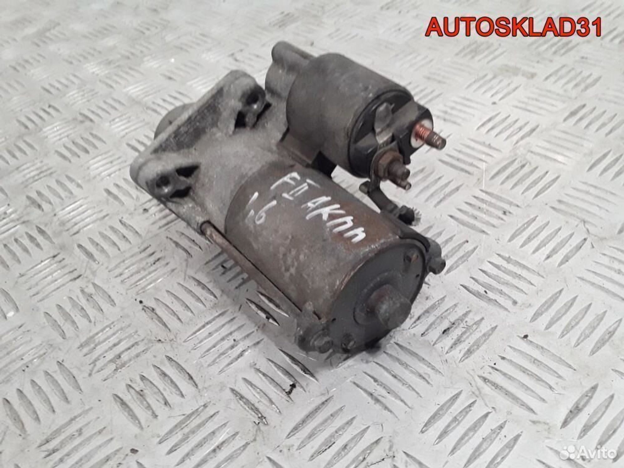 Стартер Ford Focus 2 1.6 АКПП ys4u11000ab Бензин, 4600 рублей, Дубовое