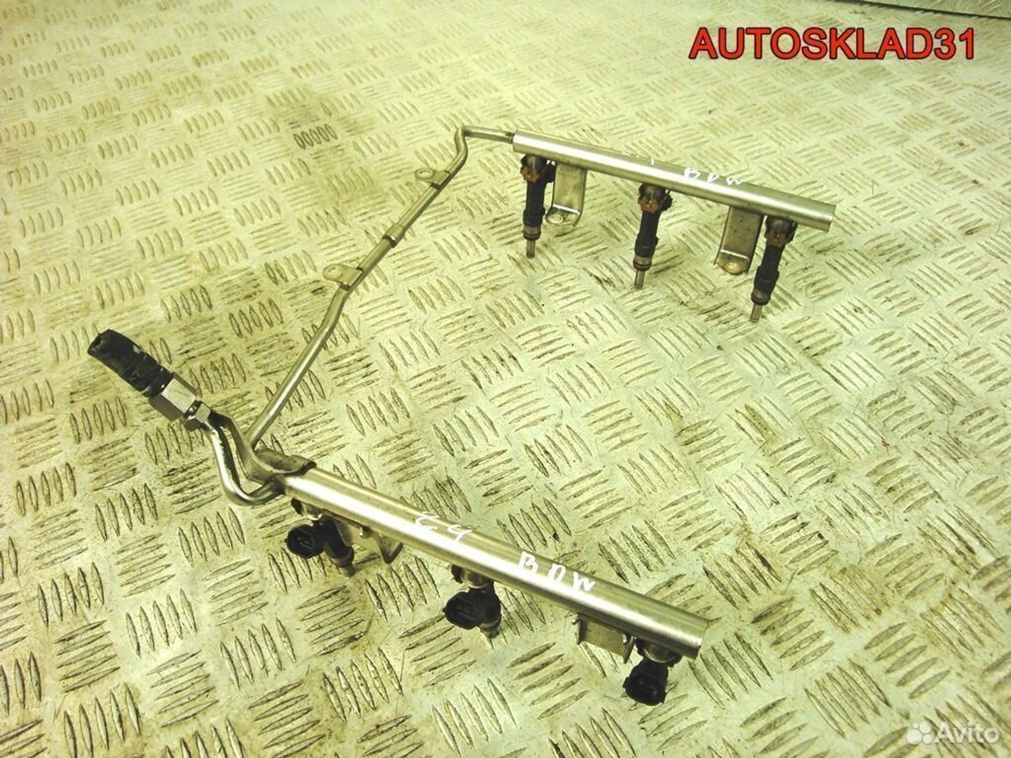 Форсунки инжекторные Audi A6 C6 2.4 BDW 06E133551, 1100 рублей, Дубовое