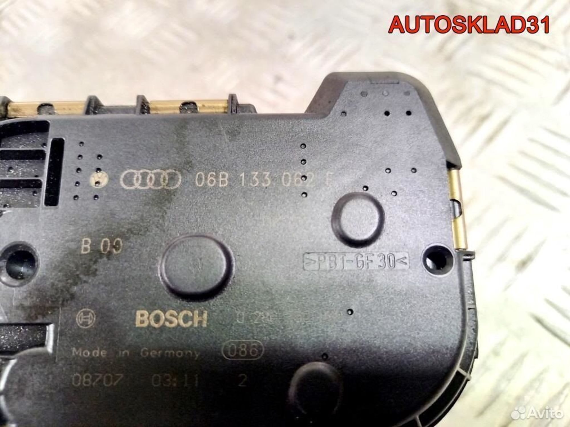 Заслонка дроссельная  Audi A6 C5 ARH 06B133062E, 4100 рублей, Дубовое