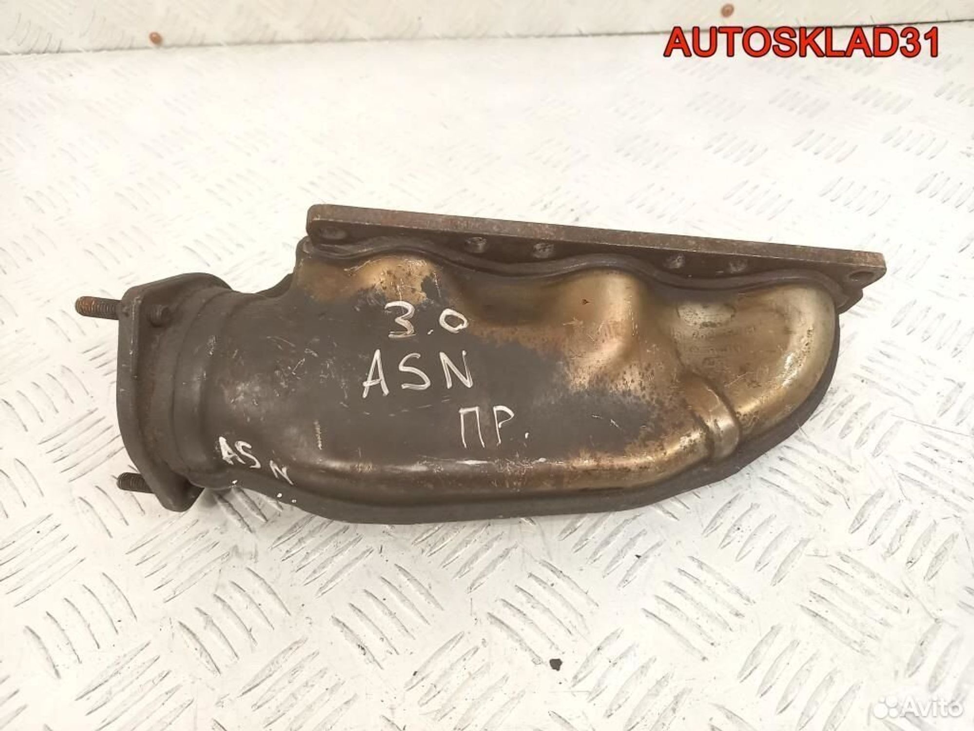 Коллектор выпускной правый Audi A6 C5 06C253032H, 500 рублей, Дубовое