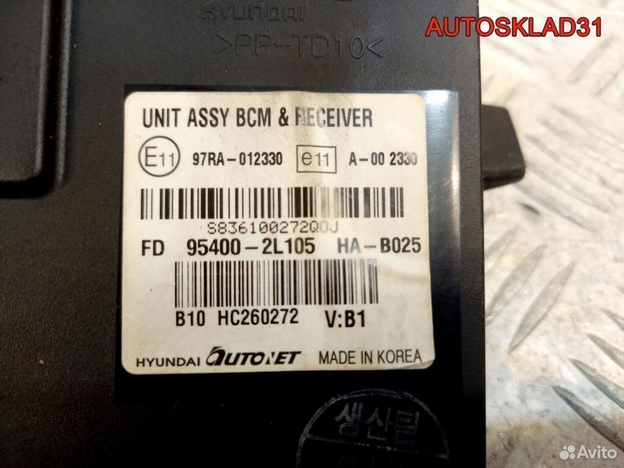 Блок электронный Hyundai i30 2007-2012 954002L105, 2500 рублей, Дубовое