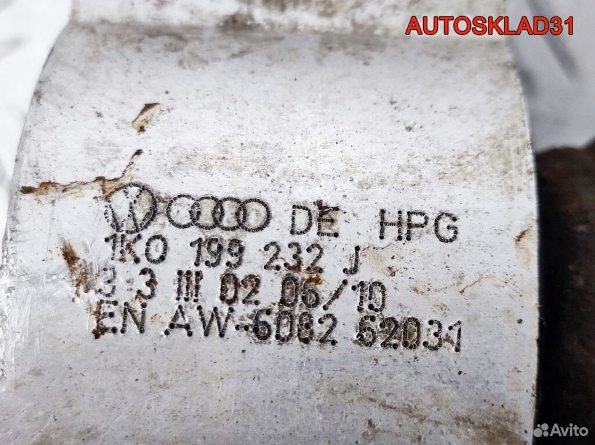 Рычаг передний правый VW Golf 5 1K0407152BC, 1700 рублей, Дубовое