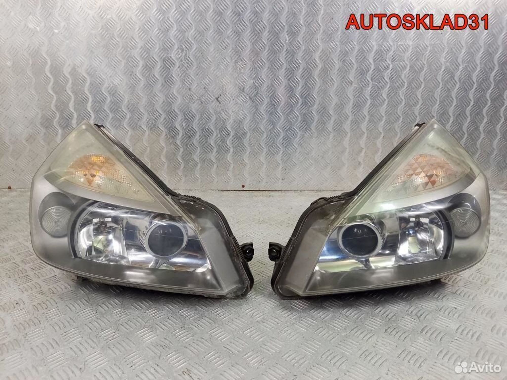 Фары комплект Ксенон Renault Espace 4 7701053975, 20300 рублей, Дубовое