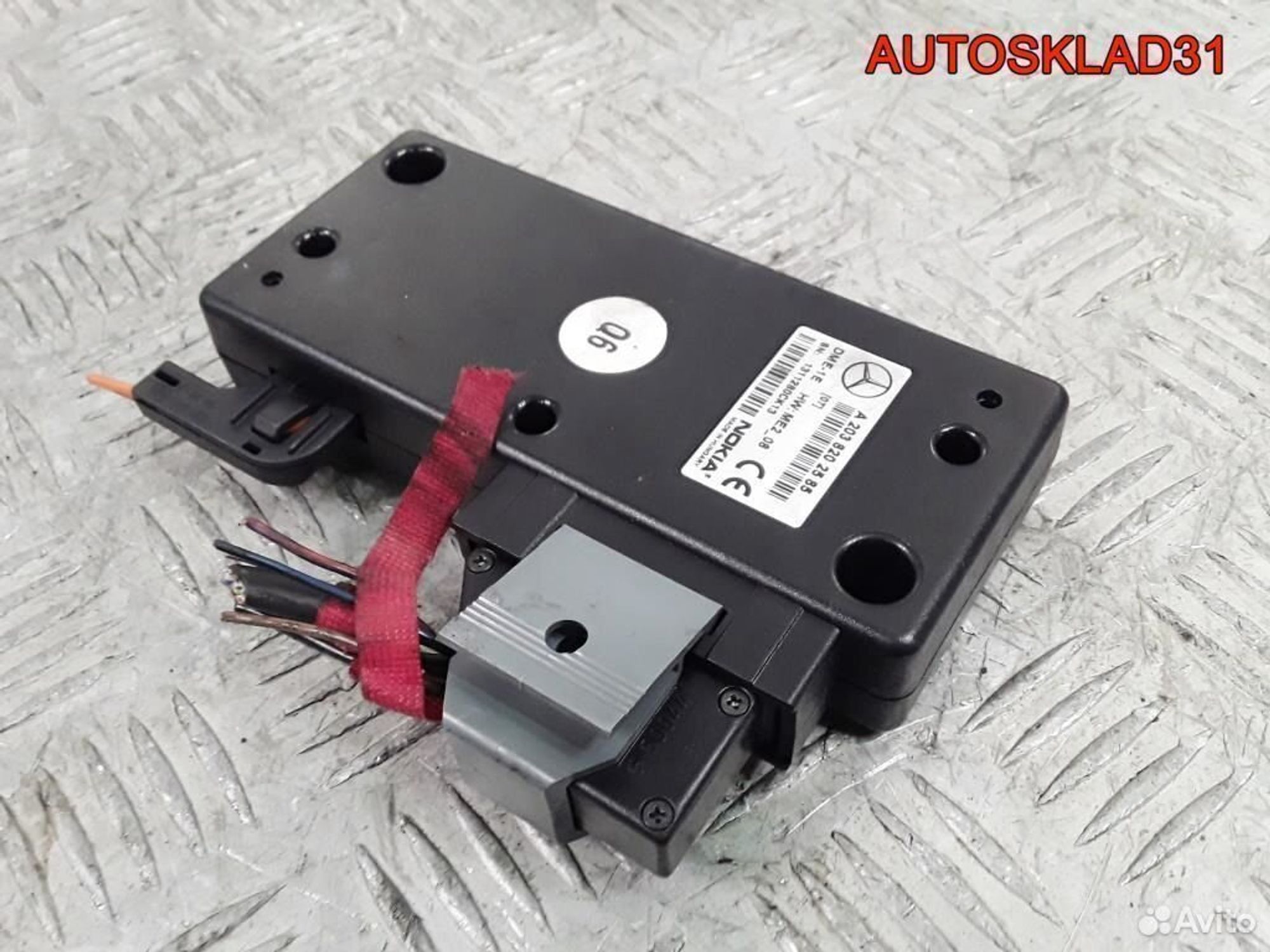 Блок управления телефоном Mercedes W203 2038202585, 1100 рублей, Дубовое