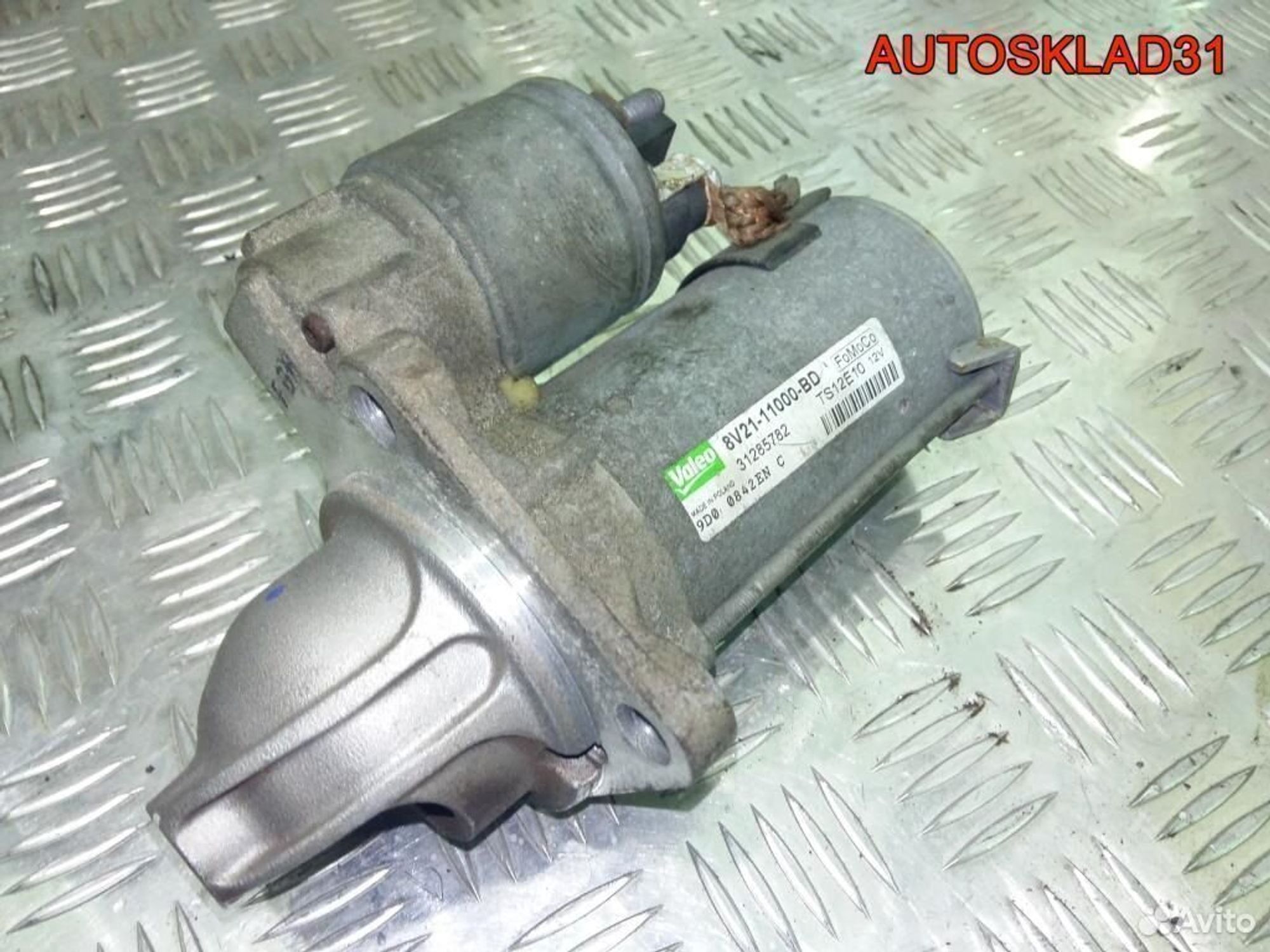 Стартер Ford Fusion 1.6 FYJA 8V2111000BD Бензин, 4600 рублей, Дубовое