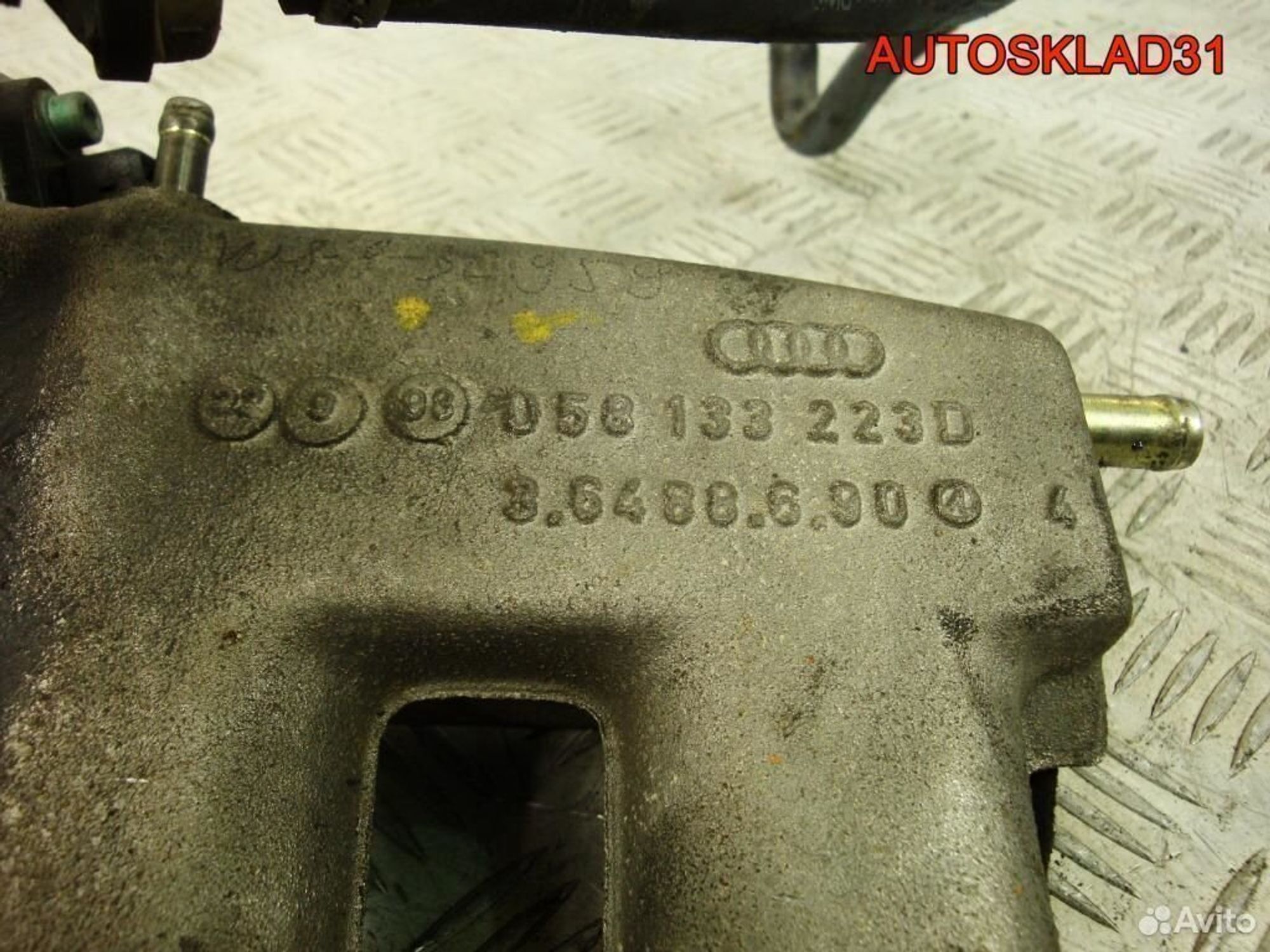 Коллектор впускной Audi A4 B5 1,8Т AEB 058133223D, 1200 рублей, Дубовое