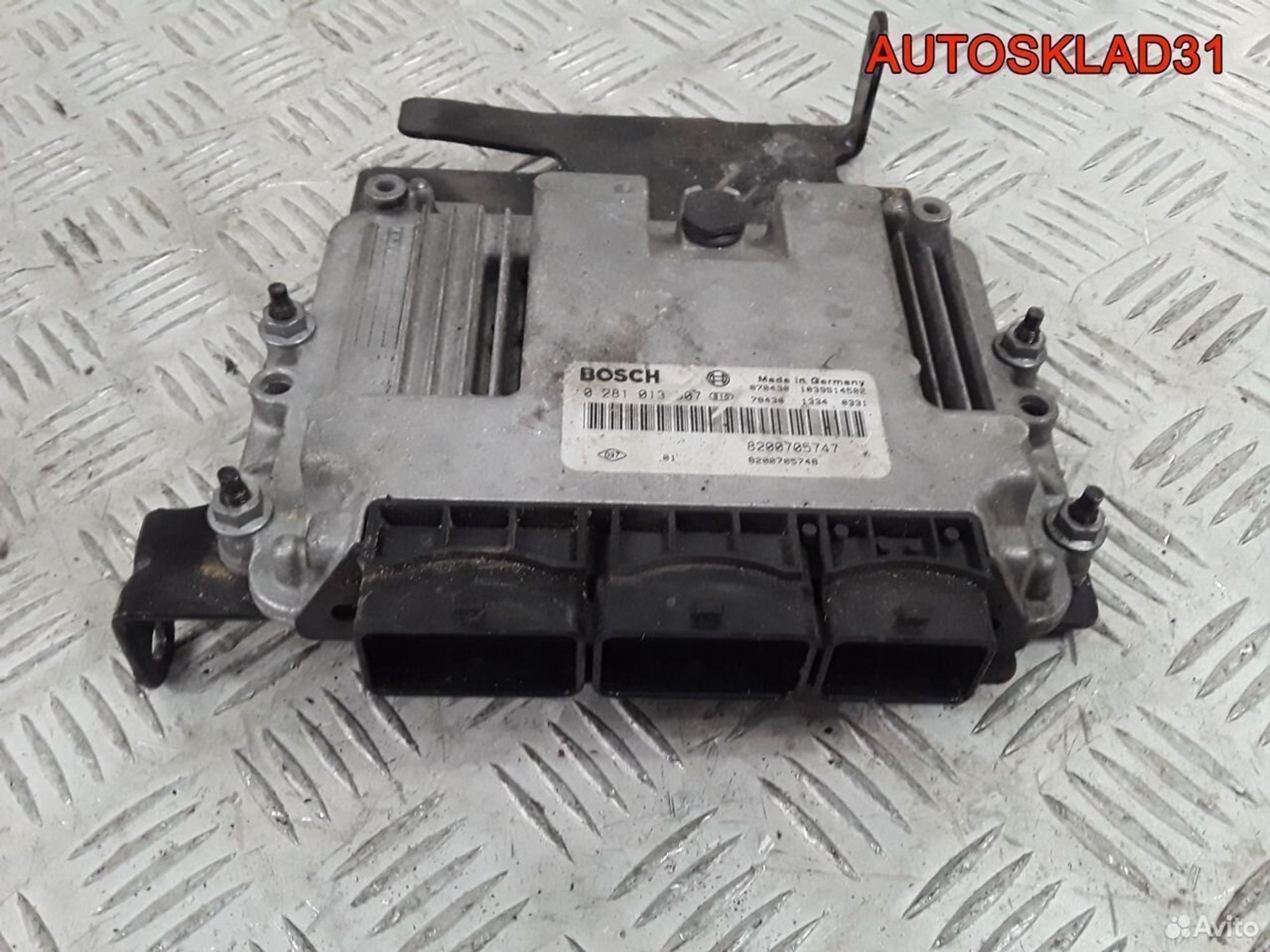 Эбу Renault Megane 2 1,9 F9Q K816 8200705747, 5700 рублей, Дубовое