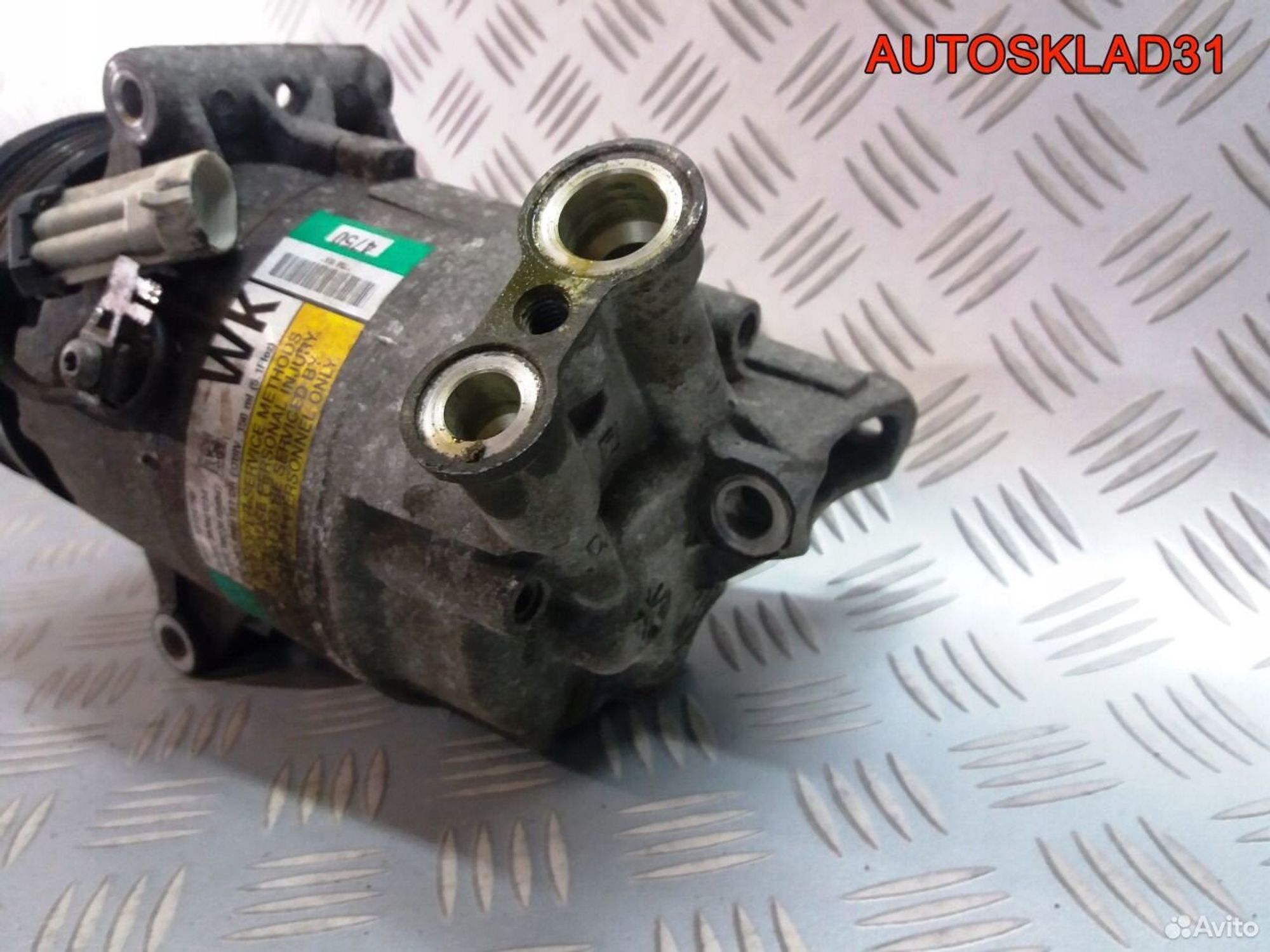 Компрессор кондиционера Opel Astra H 1.6 Z16XER 13124750, 12000 рублей, Дубовое