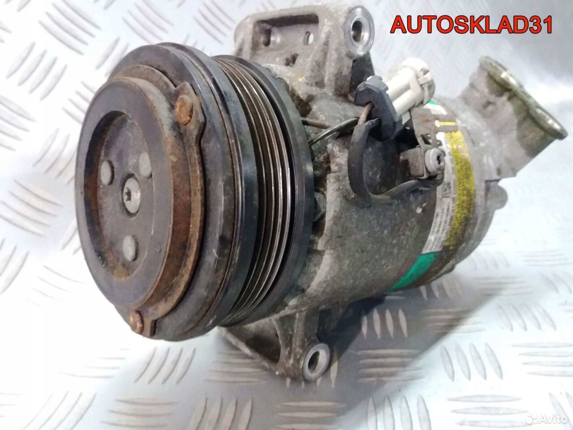 Компрессор кондиционера Opel Astra H 1.6 Z16XER 13124750, 12000 рублей, Дубовое