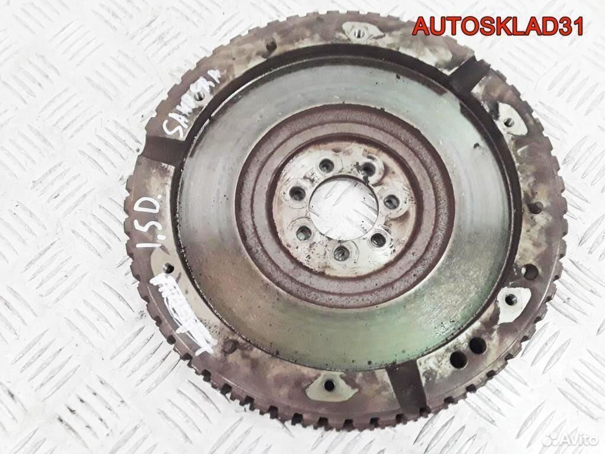 Комплект сцепления с маховиком Renault Sandero K9K, 2300 рублей, Дубовое