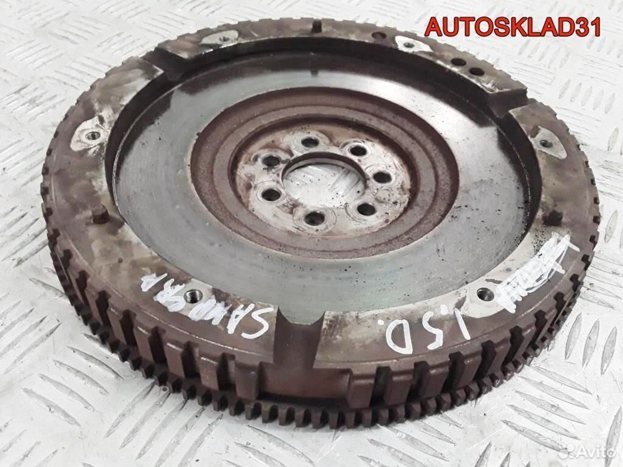 Комплект сцепления с маховиком Renault Sandero K9K, 2300 рублей, Дубовое