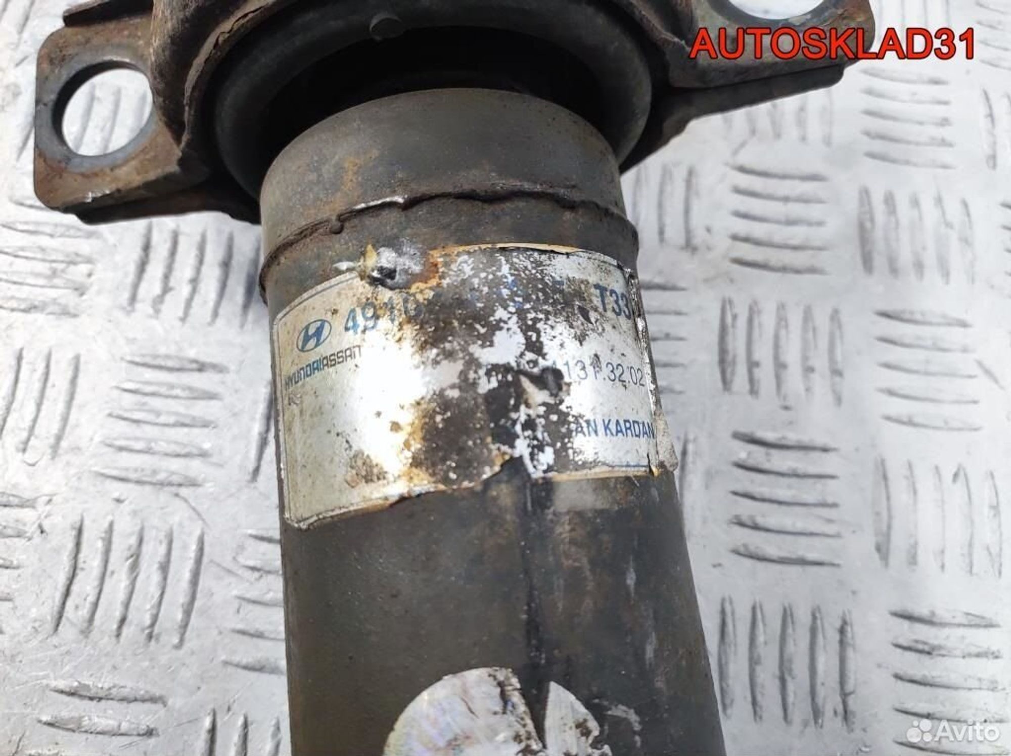 Вал карданный Hyundai Starex H1 D4CB 491024A955, 15300 рублей, Дубовое