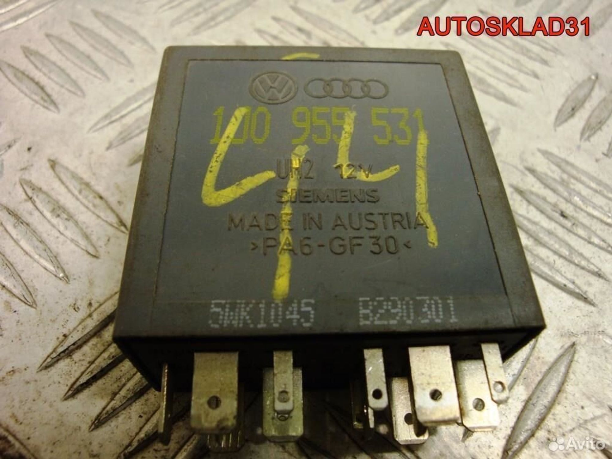 Реле стеклоочистителей VW Passat B5 1J095531, 1100 рублей, Дубовое