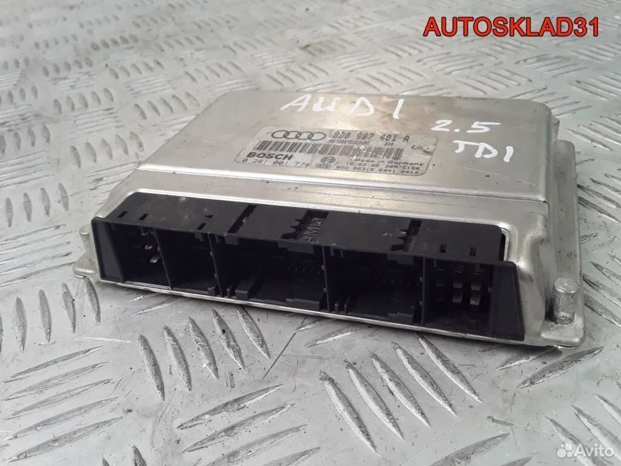 Блок эбу Audi A6 C5 2.5 AFB TDI 8D0907401A, 2500 рублей, Дубовое