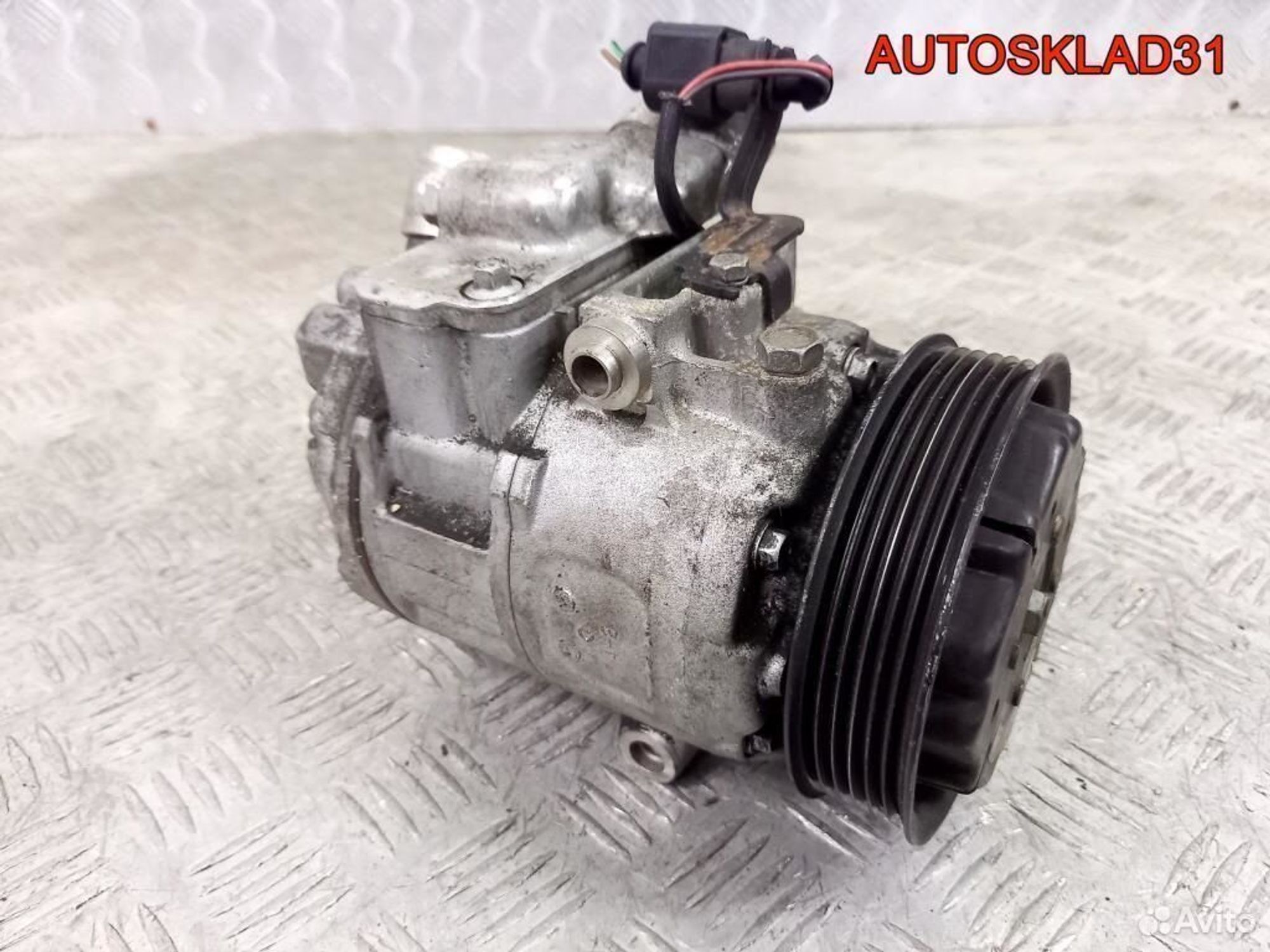 Компрессор кондиционера Volkswagen Polo 6Q0820803G, 4100 рублей, Дубовое