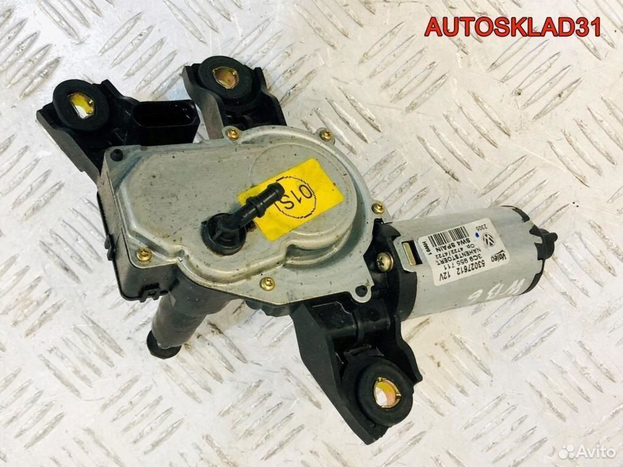 Моторчик стеклоочистителя задний VW Passat B6, 3600 рублей, Дубовое