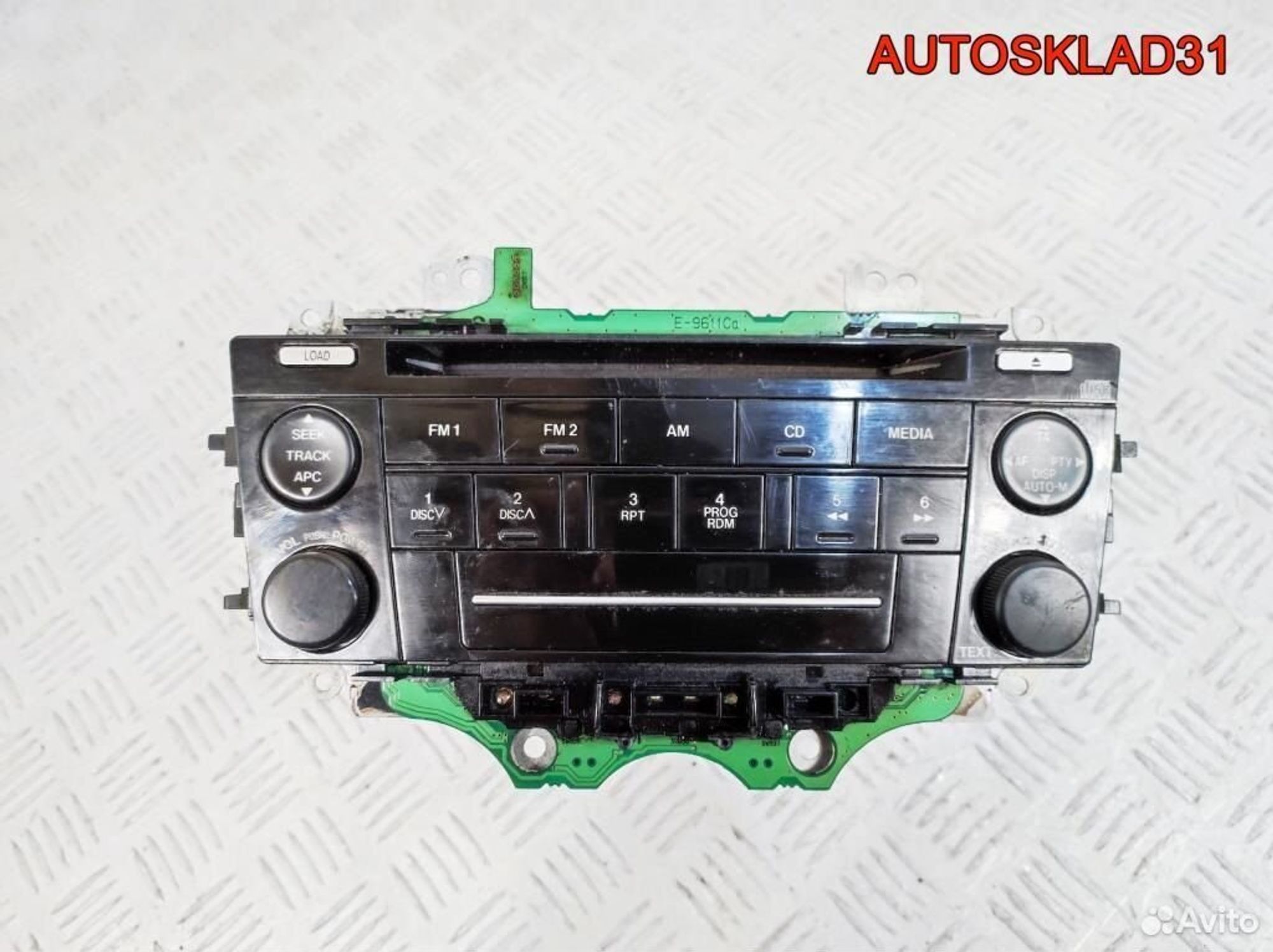 Магнитола Mazda 6 GG GS0N66AR0, 3200 рублей, Дубовое