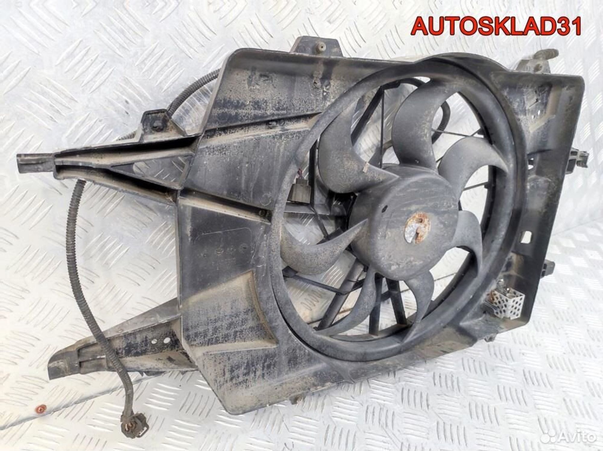 Вентилятор радиатора Ford Focus 1 2S418C607AB, 3600 рублей, Дубовое