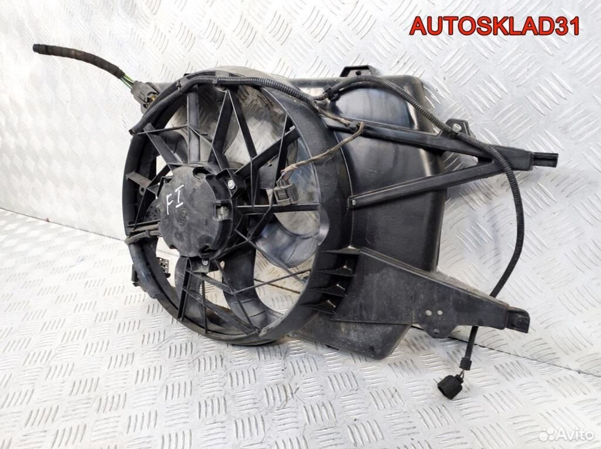 Вентилятор радиатора Ford Focus 1 2S418C607AB, 3600 рублей, Дубовое