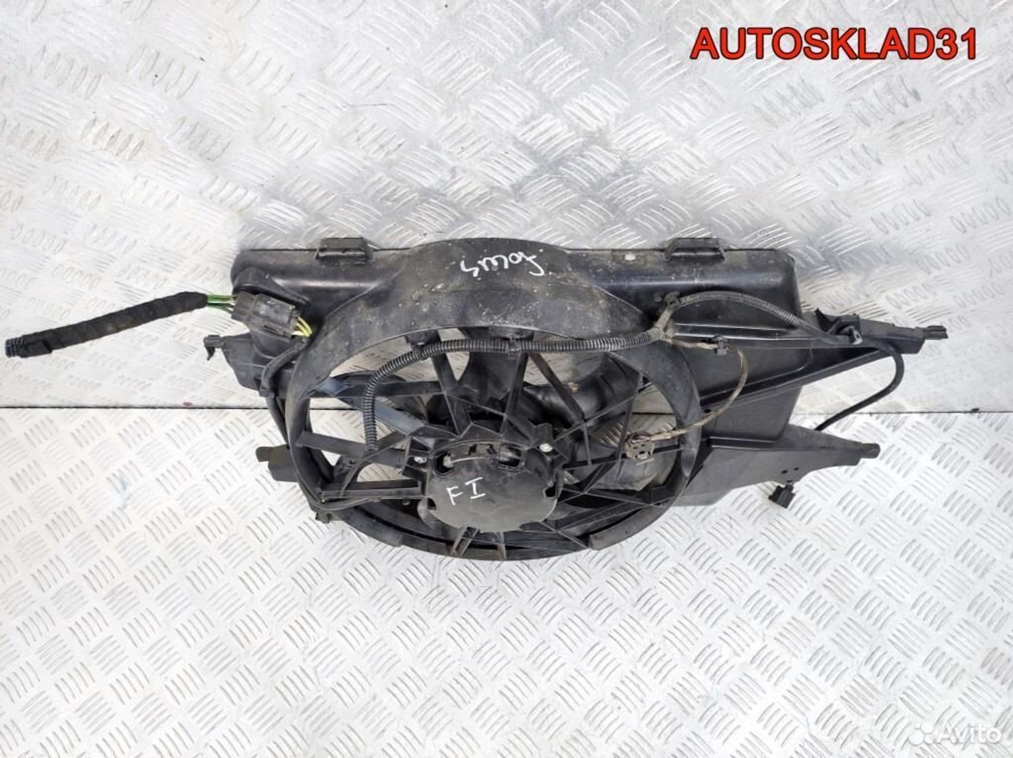 Вентилятор радиатора Ford Focus 1 2S418C607AB, 3600 рублей, Дубовое