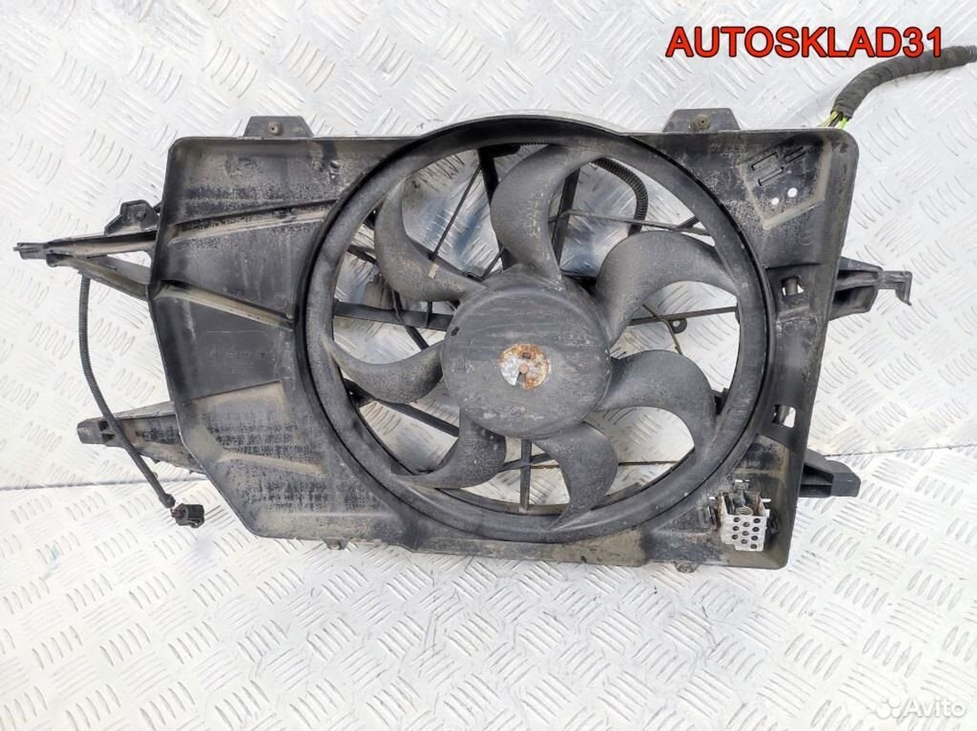 Вентилятор радиатора Ford Focus 1 2S418C607AB, 3600 рублей, Дубовое