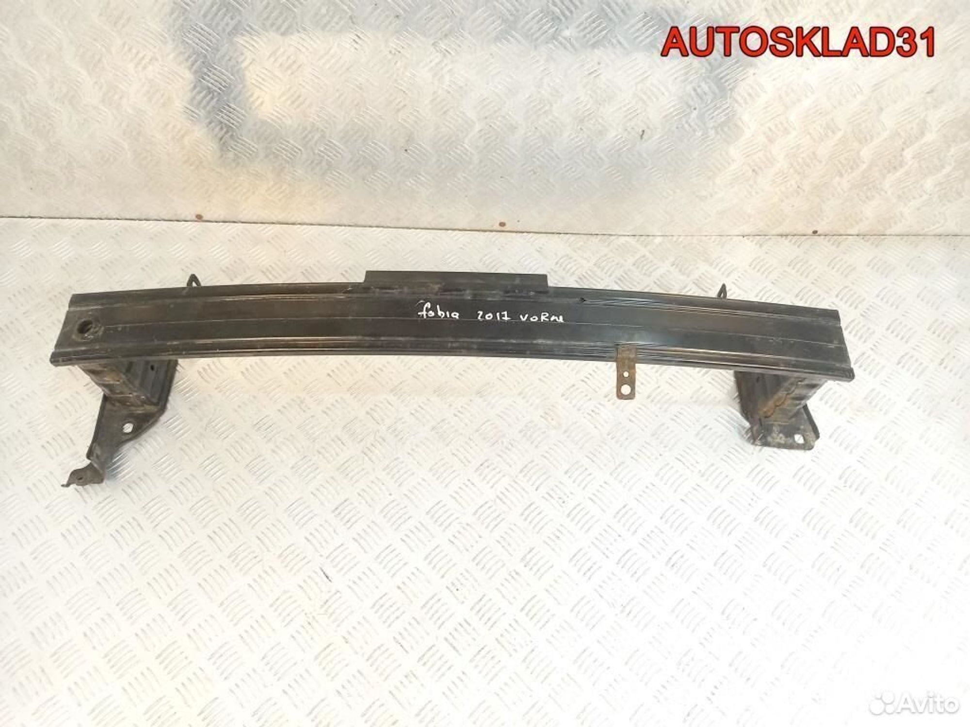 Усилитель переднего бампера Skoda Fabia 6V0807109B, 4500 рублей, Дубовое