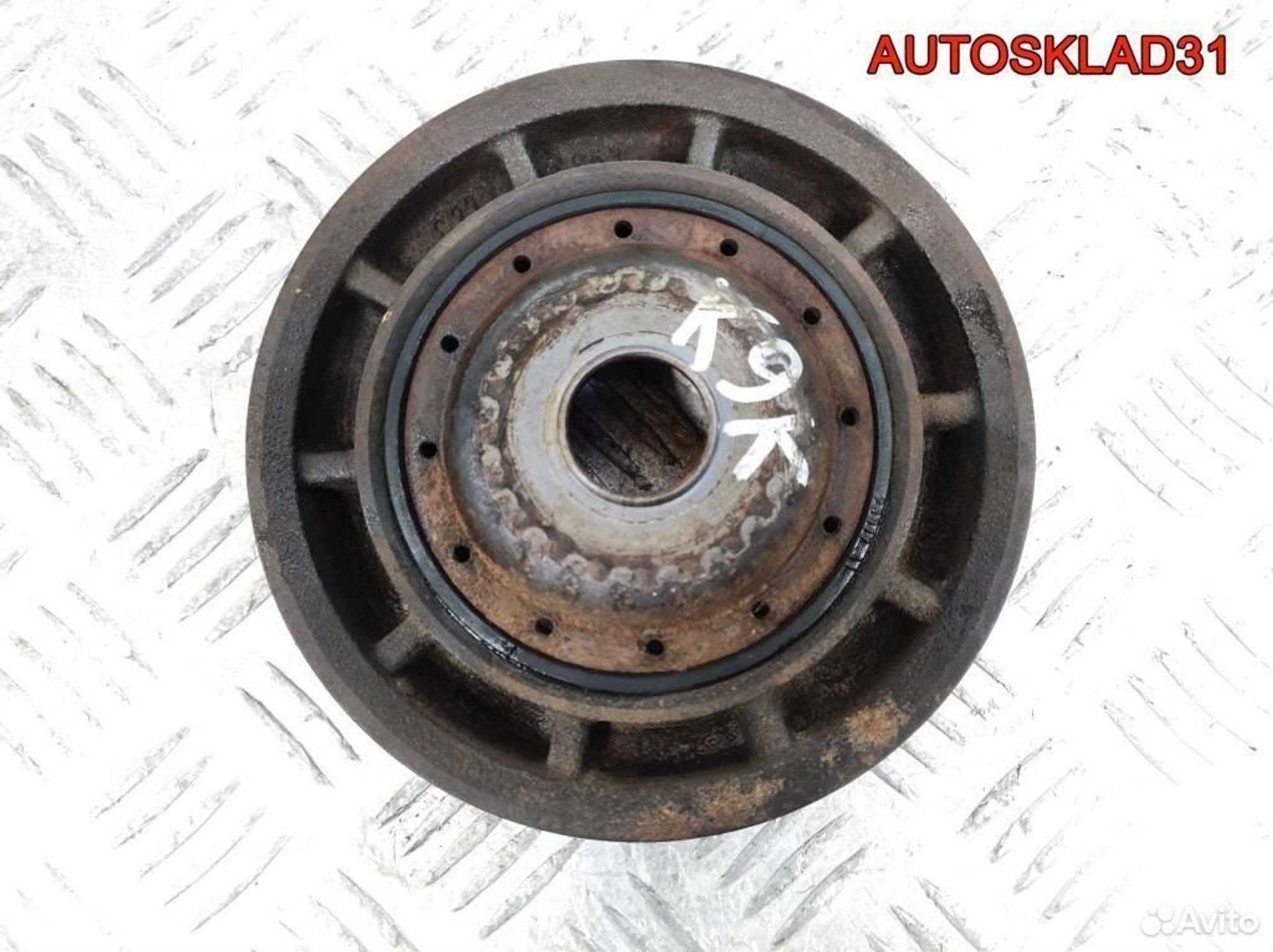 Шкив коленвала Renault Megane1.5 K9K 8200392697, 1700 рублей, Дубовое