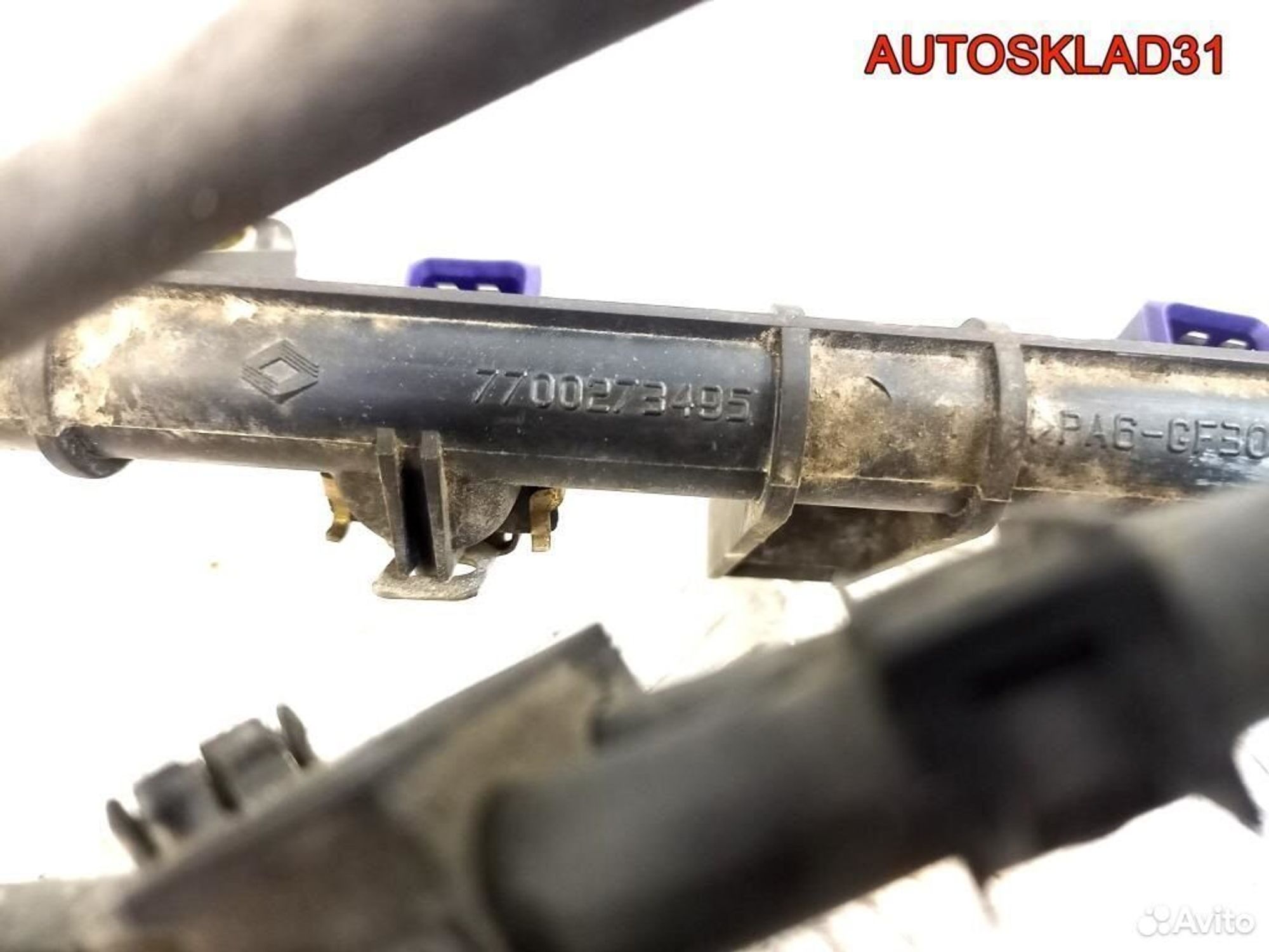 Рейка топливная Renault Megane 1 7700273495, 1400 рублей, Дубовое