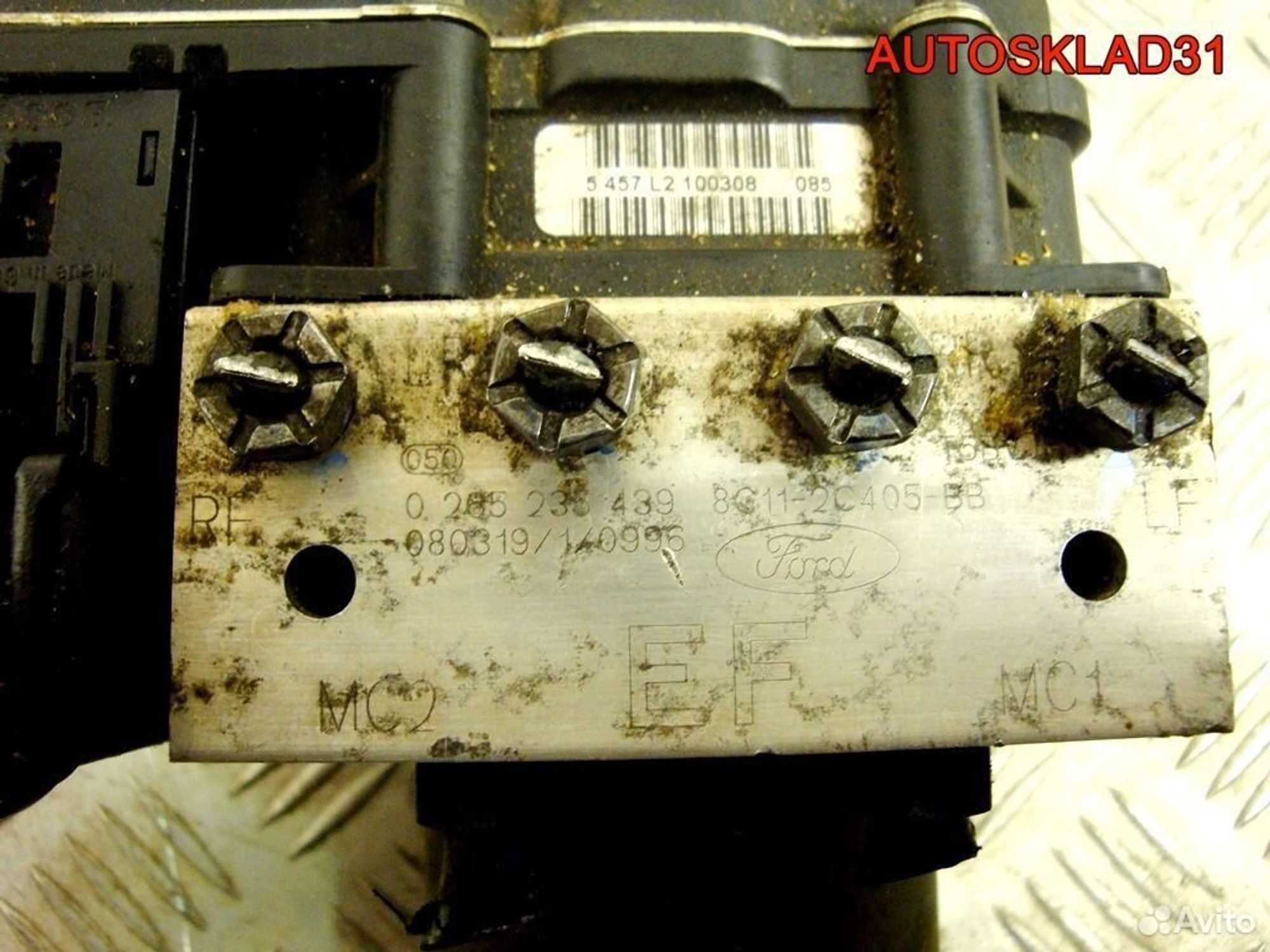 Блок абс ABS Ford Tranzit 8С112С405ВВ, 3700 рублей, Дубовое