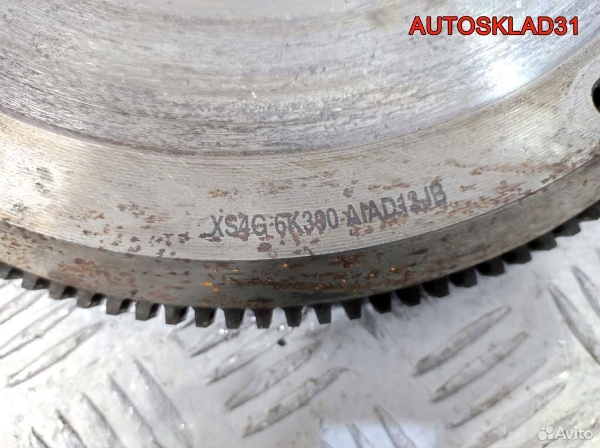 Маховик Ford Focus 1 1.8 eydf XS4G6K390A1A Бензин, 900 рублей, Дубовое