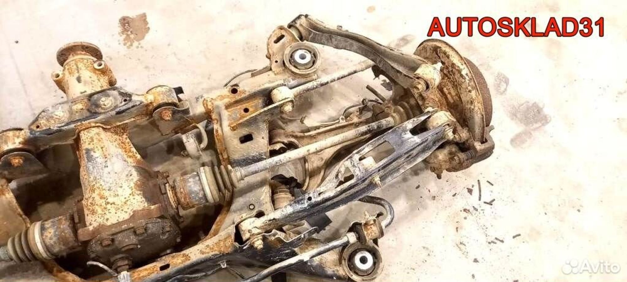 Балка задняя в сборе Subаru Impreza 1 2000г., 13500 рублей, Дубовое