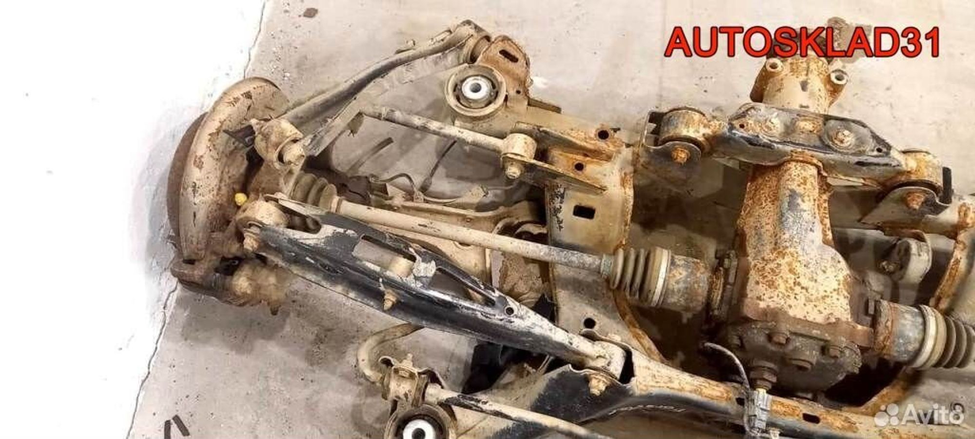 Балка задняя в сборе Subаru Impreza 1 2000г., 13500 рублей, Дубовое