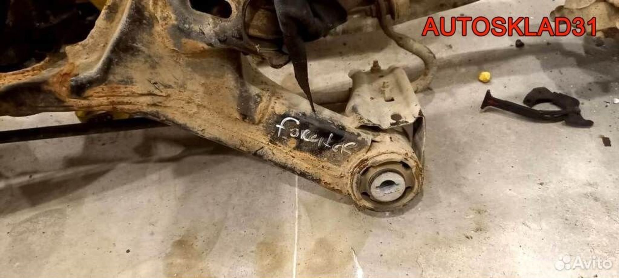 Балка задняя в сборе Subаru Impreza 1 2000г., 13500 рублей, Дубовое