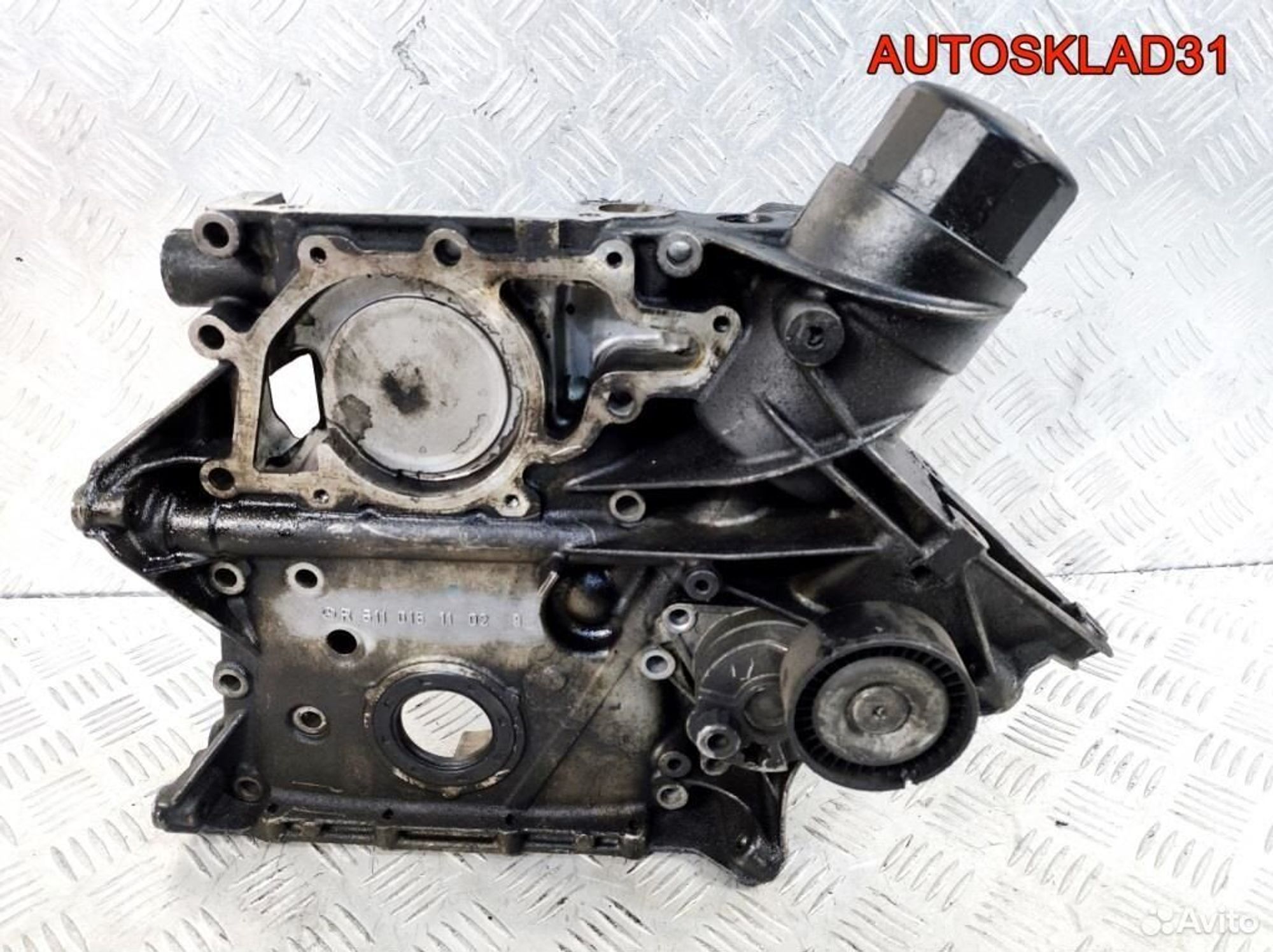 Крышка двигателя передняя Mercedes W203 6110151102, 1700 рублей, Дубовое