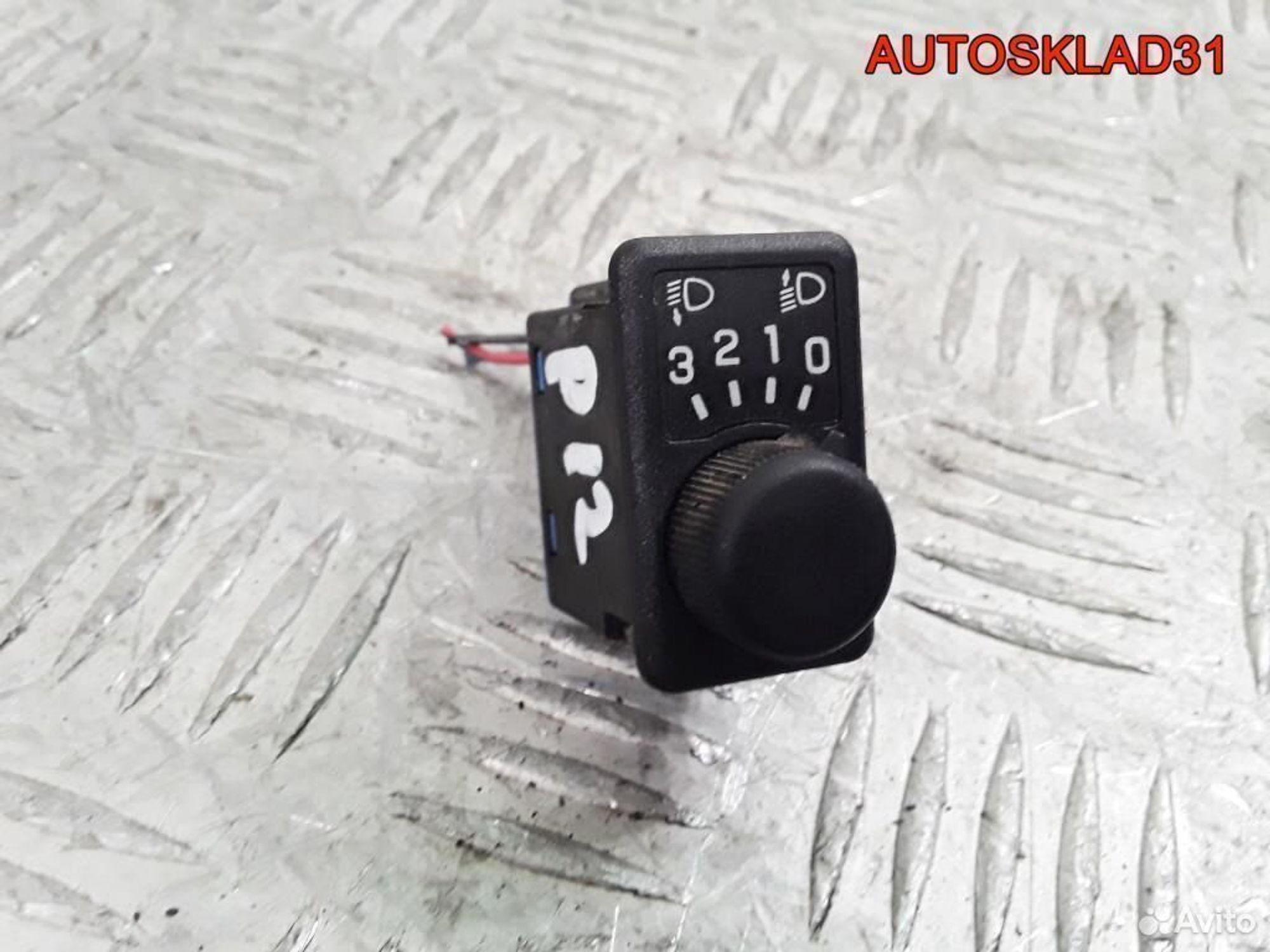 Кнопка корректора фар Nissan Primera 25190AV600, 600 рублей, Дубовое