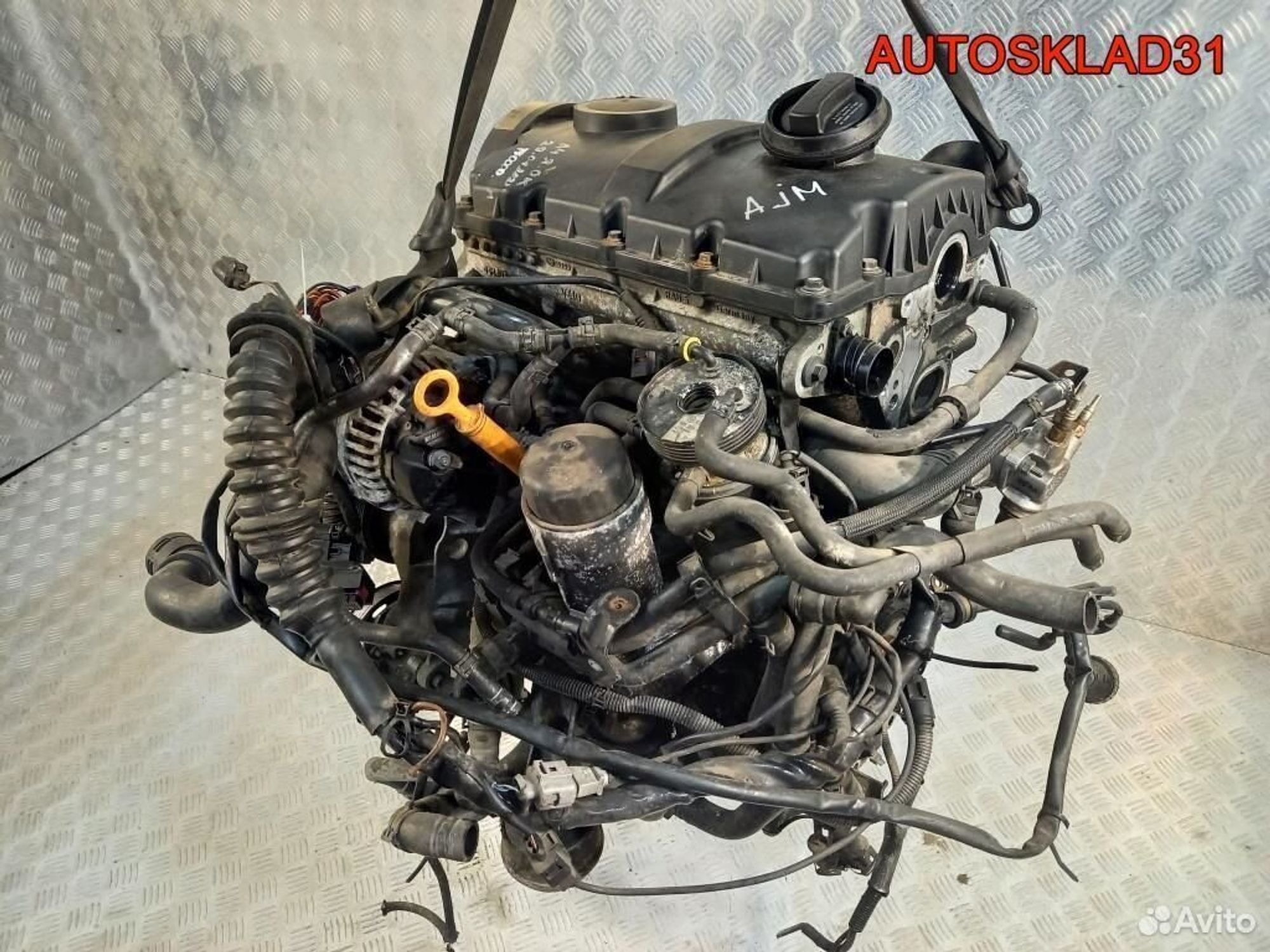 Двигатель AJM Volkswagen Passat B5+ 1.9 дизель, 65000 рублей, Дубовое
