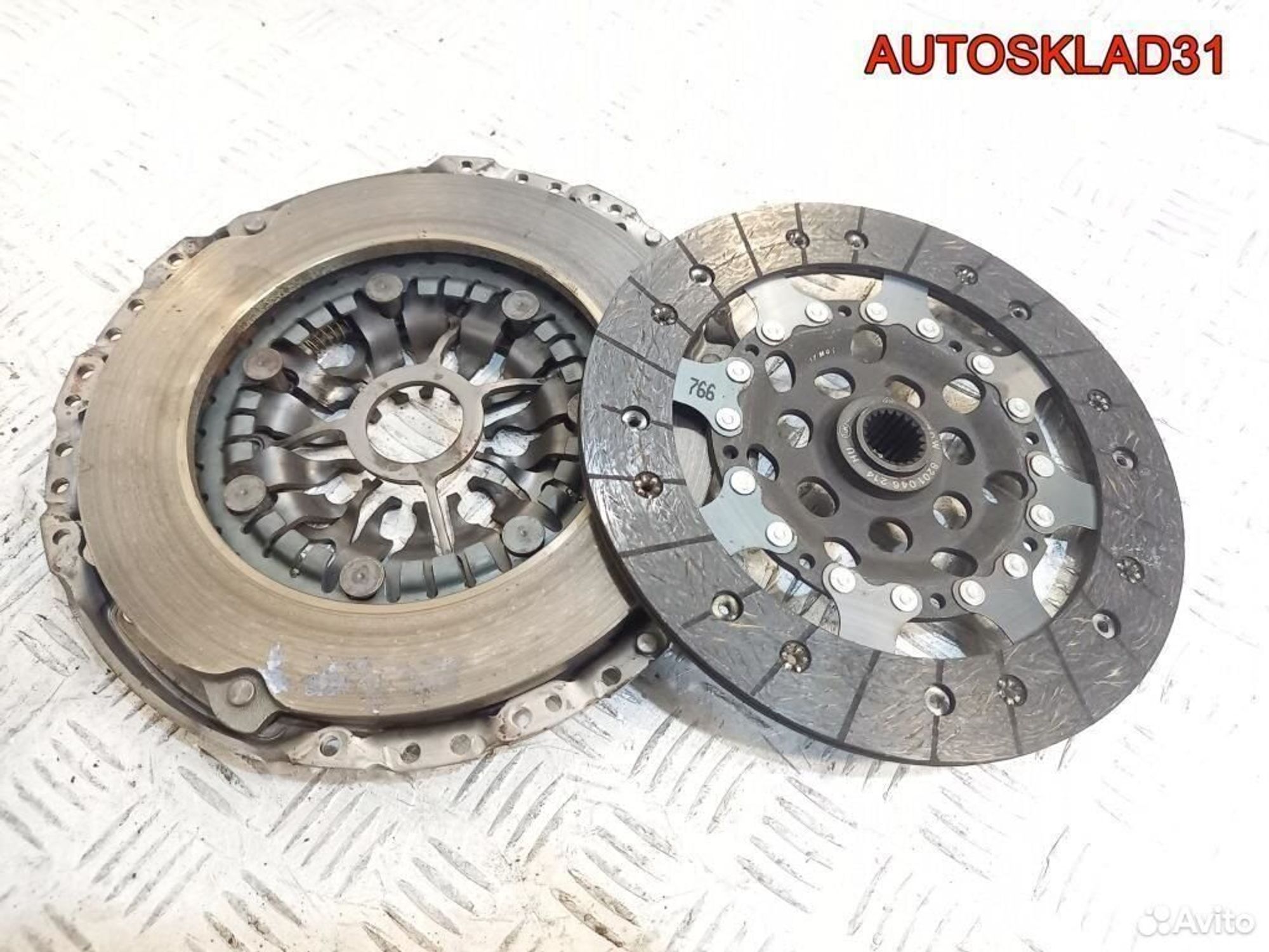 Комплект сцепления Renault Megane 3 F9Q 8201046214, 4100 рублей, Дубовое